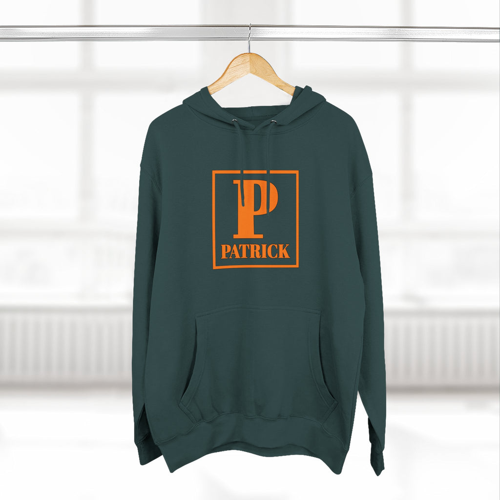 Patrick Monogram Hoodie — Personalized Initial P Letter Pullover