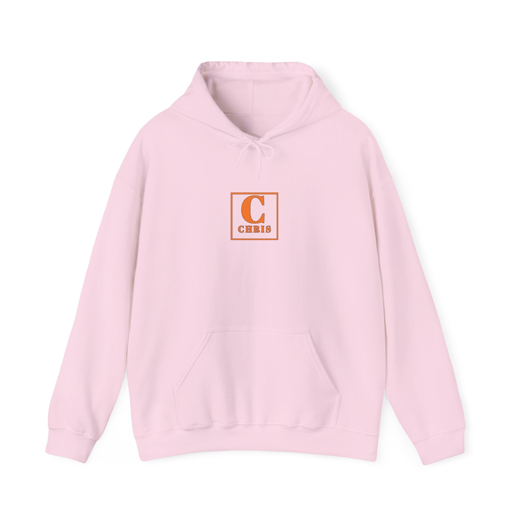 Initial C Monogram Hoodie — Personalized ‘C’ Chest Logo Pullover