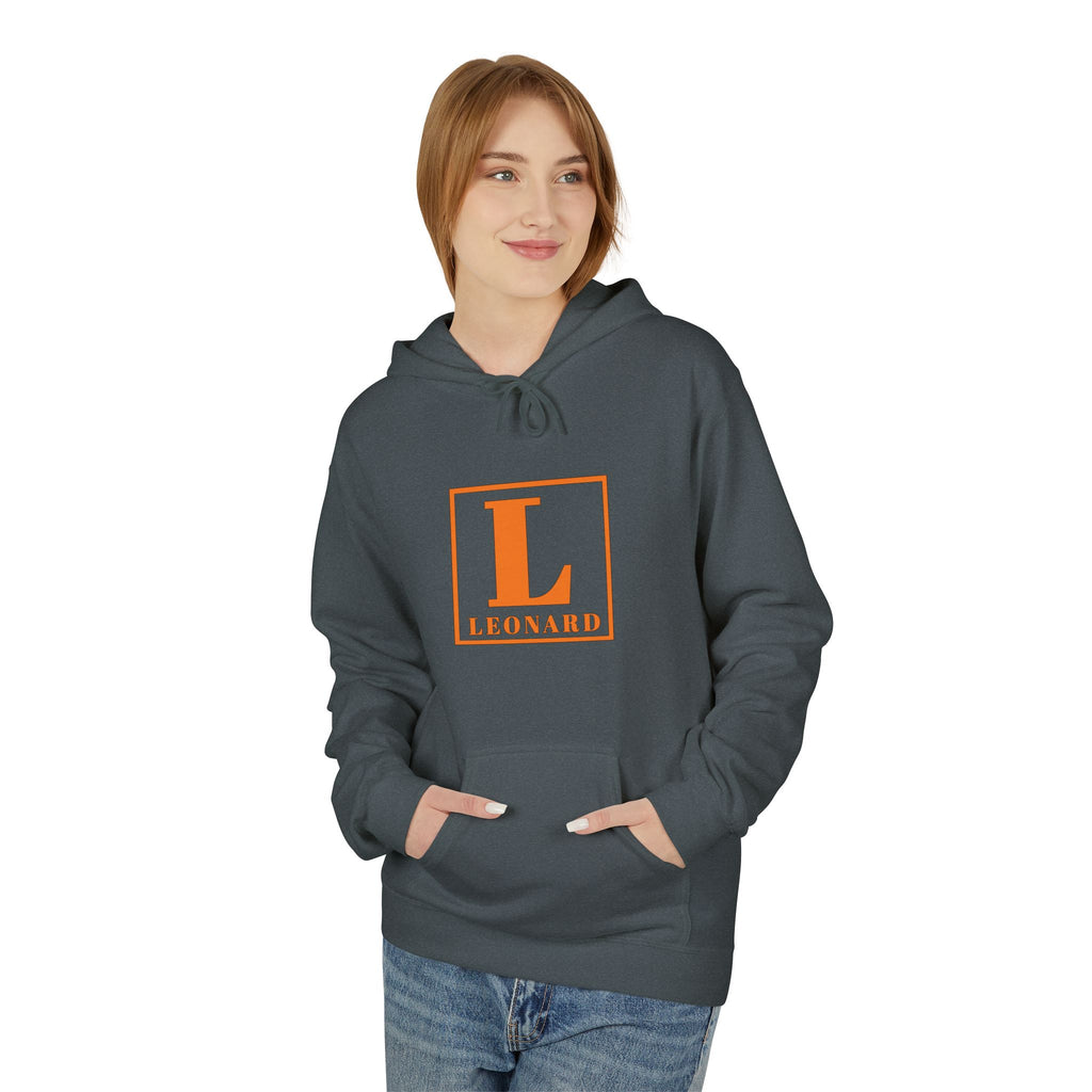 Leonard Monogram Hoodie — Personalized Initial L Sweatshirt
