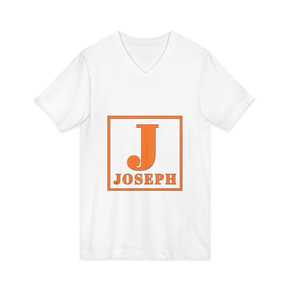 Unisex Jersey Short Sleeve V-Neck Tee