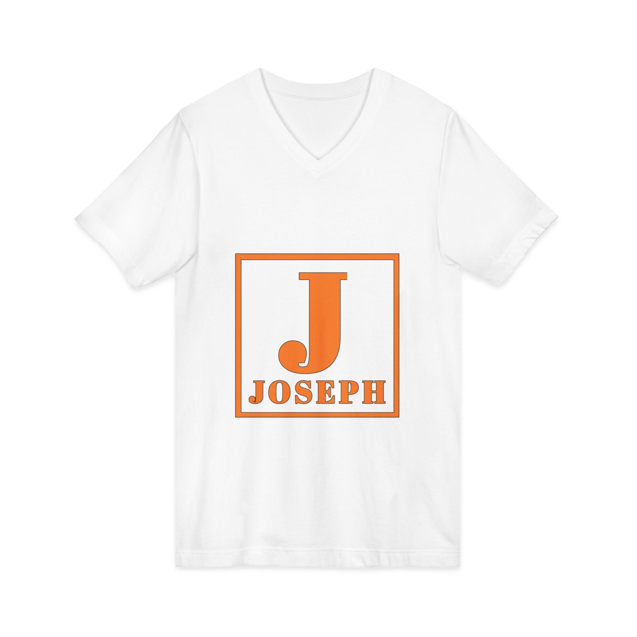Unisex Jersey Short Sleeve V-Neck Tee