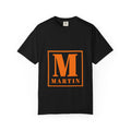 Martin Monogram T-Shirt — Personalized Initial 'M' Block Logo Tee