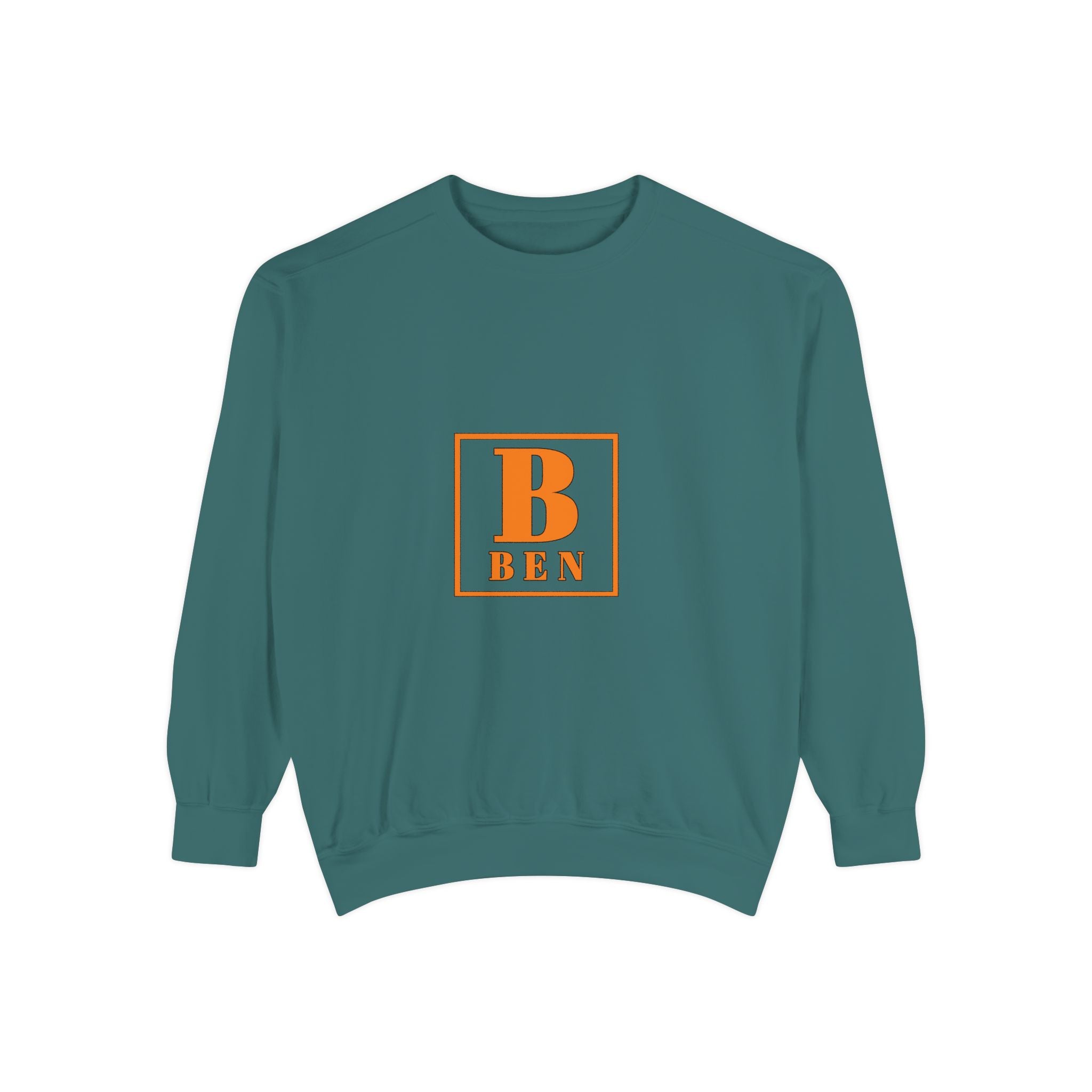 Personalized 'B Ben' Monogram Sweatshirt — Cozy Initial Crewneck
