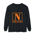 Nelson Monogram Long Sleeve T‑Shirt