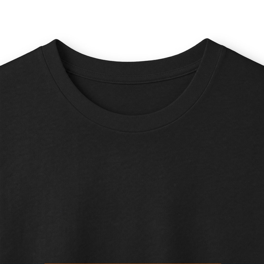 Personalized 'Henry' Initial Long Sleeve Tee — Orange Monogram Shirt
