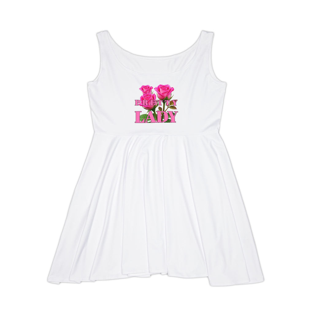 Skater Dress — Pretty Lady Floral Graphic