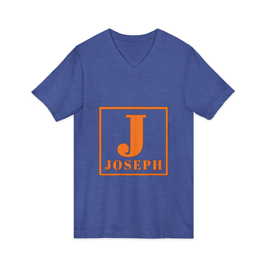 Unisex Jersey Short Sleeve V-Neck Tee