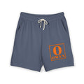 Personalized 'O Owen' Fleece Sweat Shorts — Lightweight Garment-Dyed Lounge Shorts