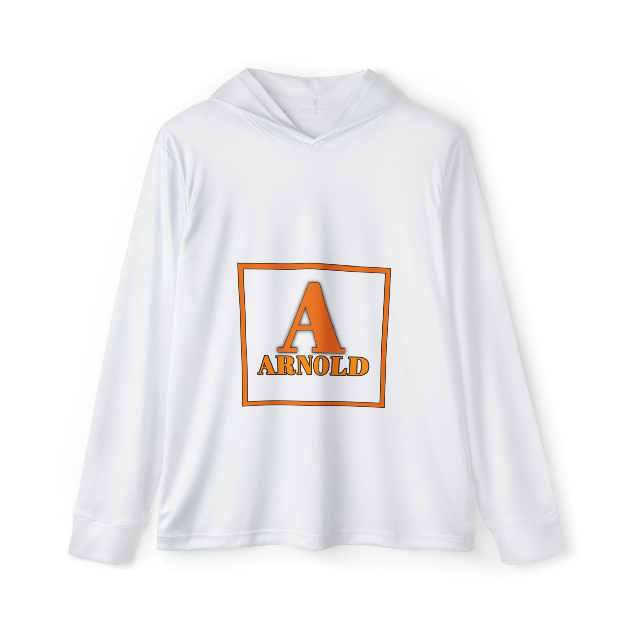 Arnold Letterman Hoodie — Personalized Initial 'A' Sports Warmup Hoodie