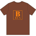Ben Monogram T-Shirt — Personalized Initial Graphic Tee