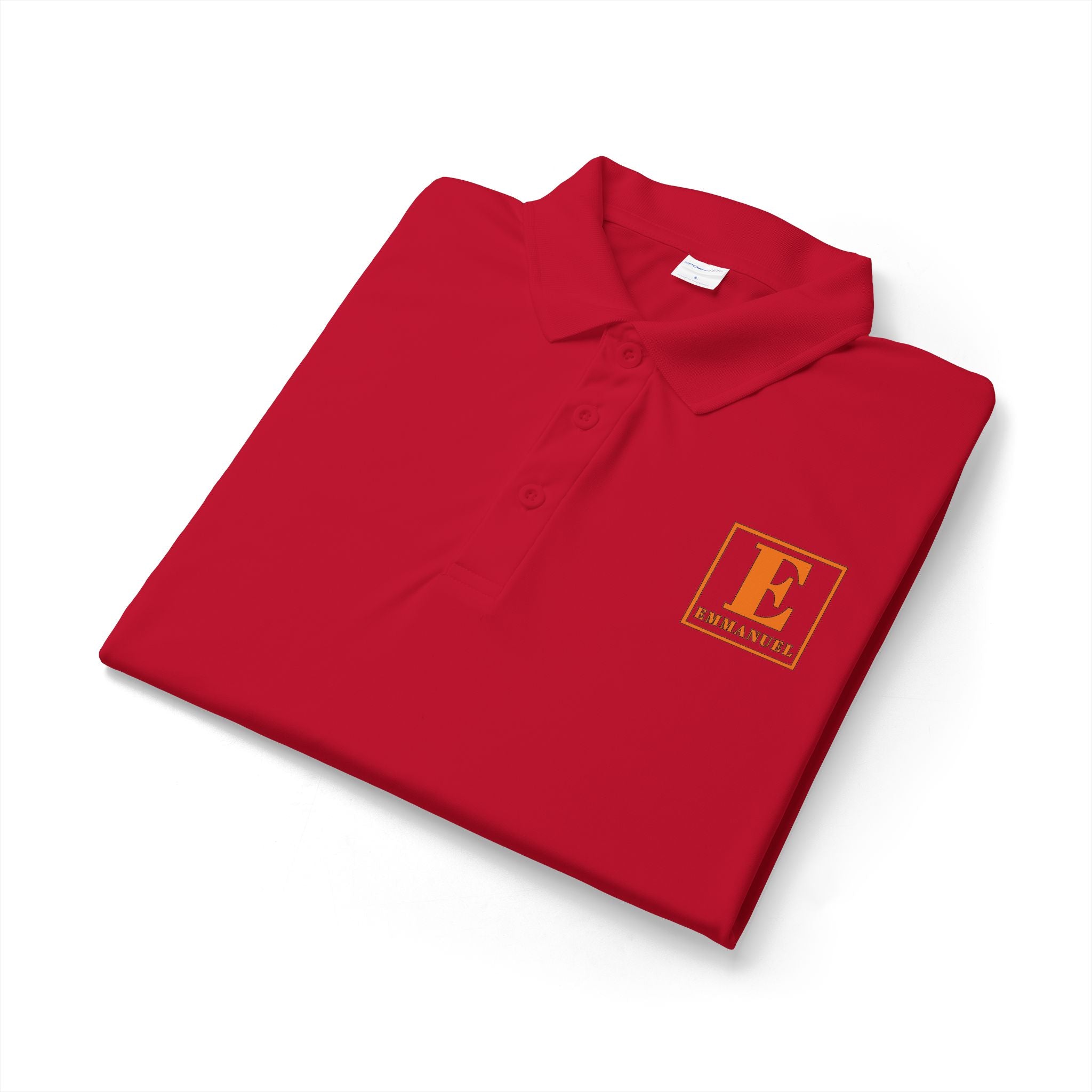 Emblem Logo Polo Shirt — Performance Sport-Tek PosiCharge Competitor