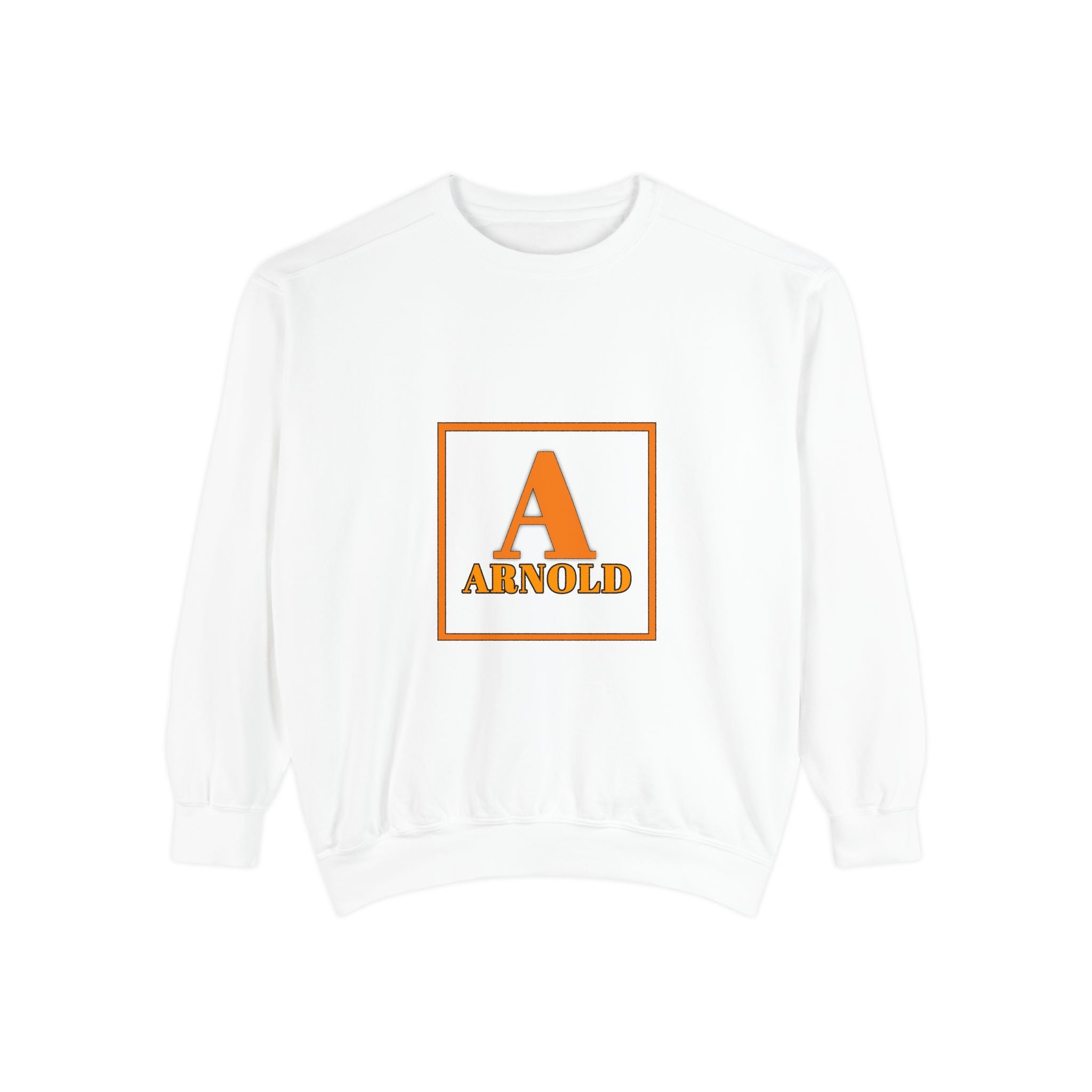 Arnold Monogram Sweatshirt — Personalized Initial A Crewneck