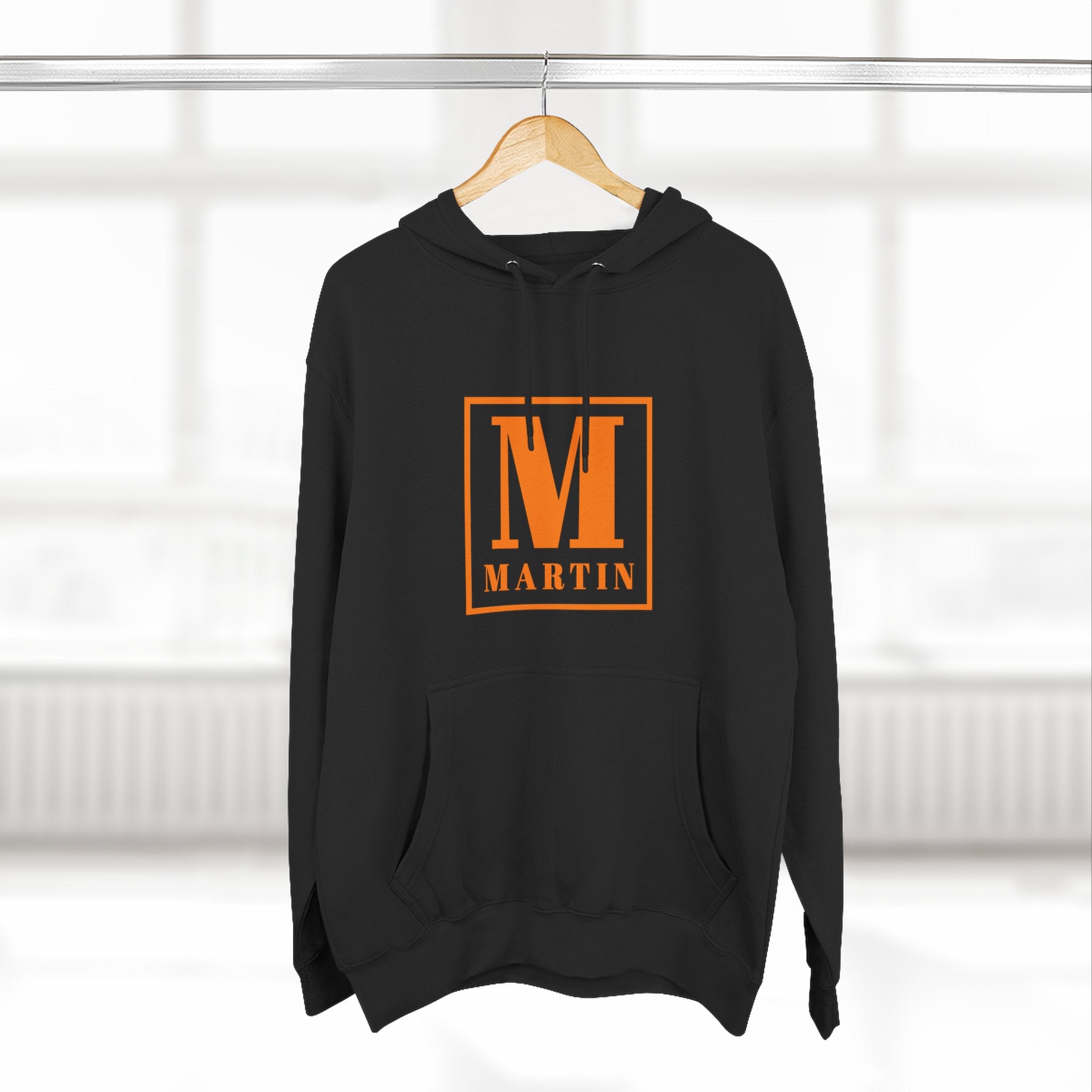 Monogram 'M Martin' Hoodie — Personalized Initial Pullover