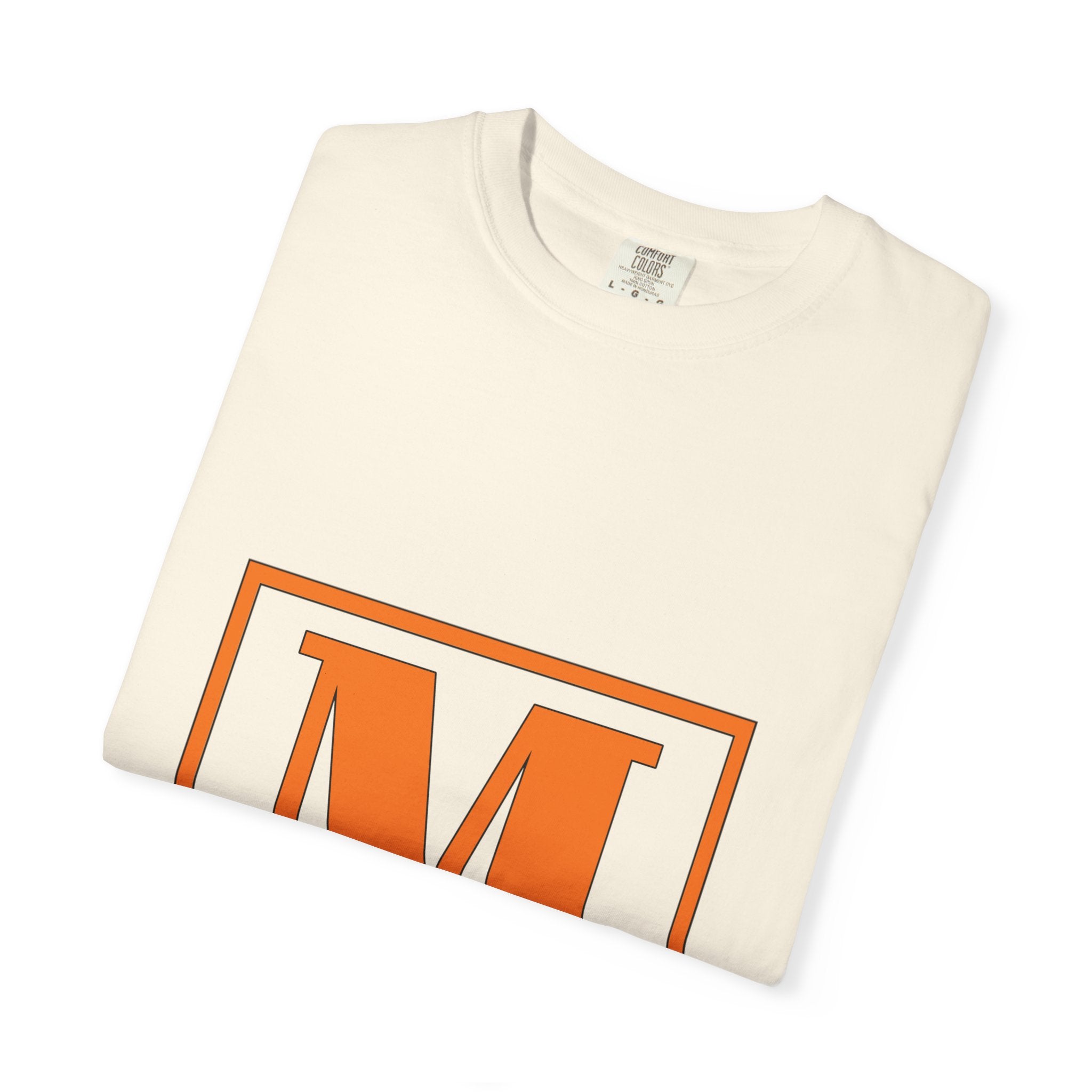 Martin Monogram T-Shirt — Personalized Initial 'M' Block Logo Tee