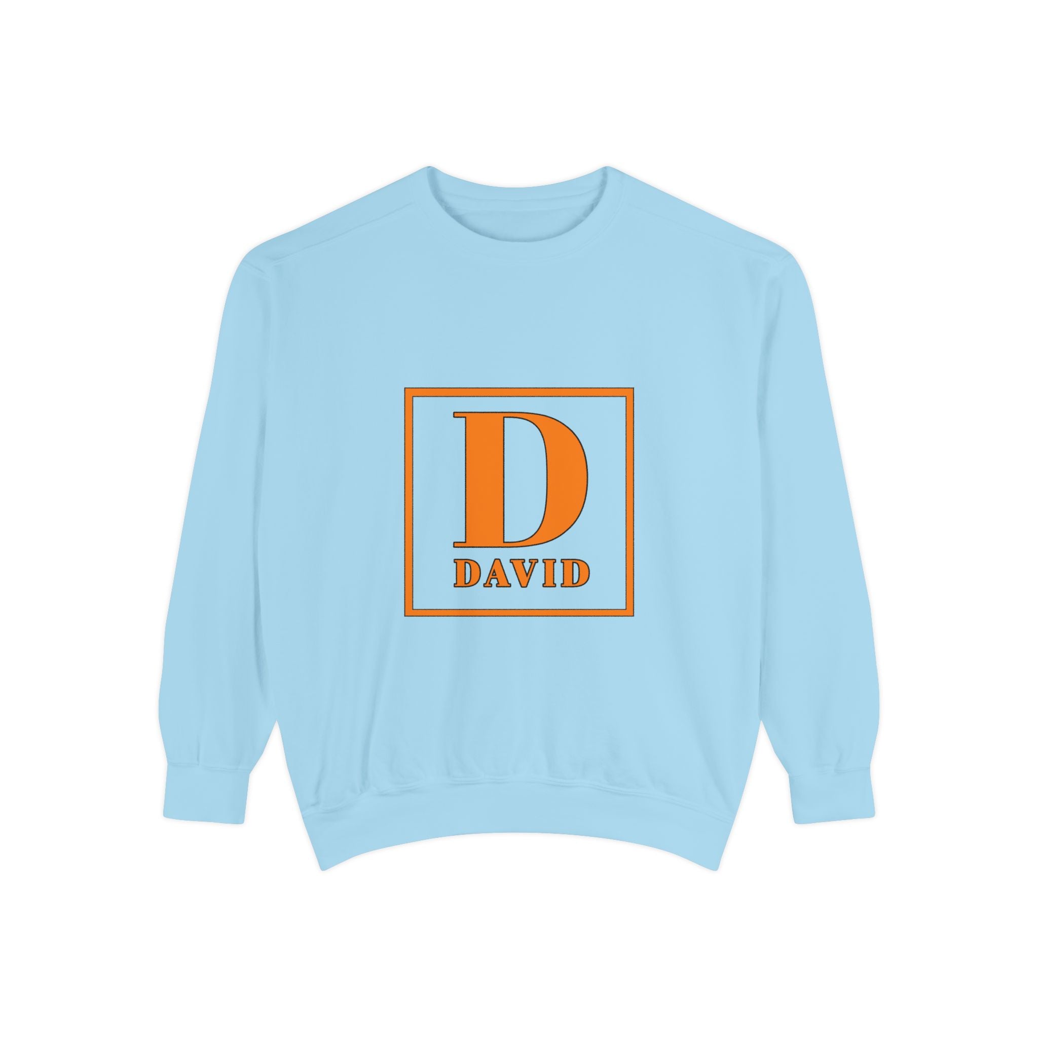 David Monogram Sweatshirt — Personalized Initial D Crewneck