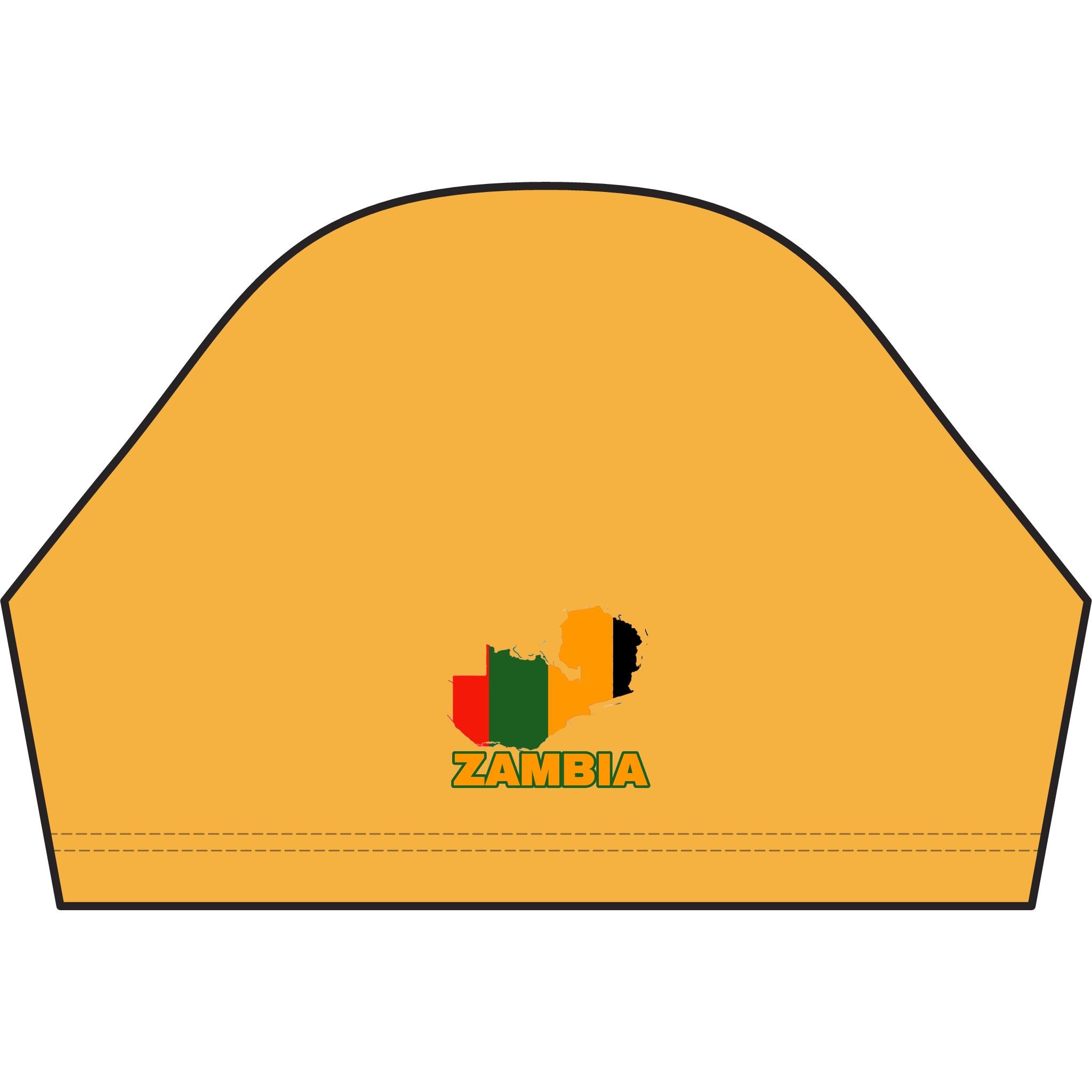 Zambia Map Flag T-Shirt — Patriotic Zambia Pride Tee