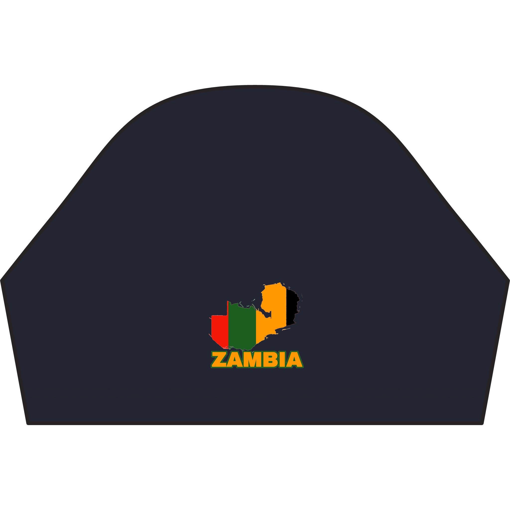 Zambia Map Flag T-Shirt — Patriotic Zambia Pride Tee