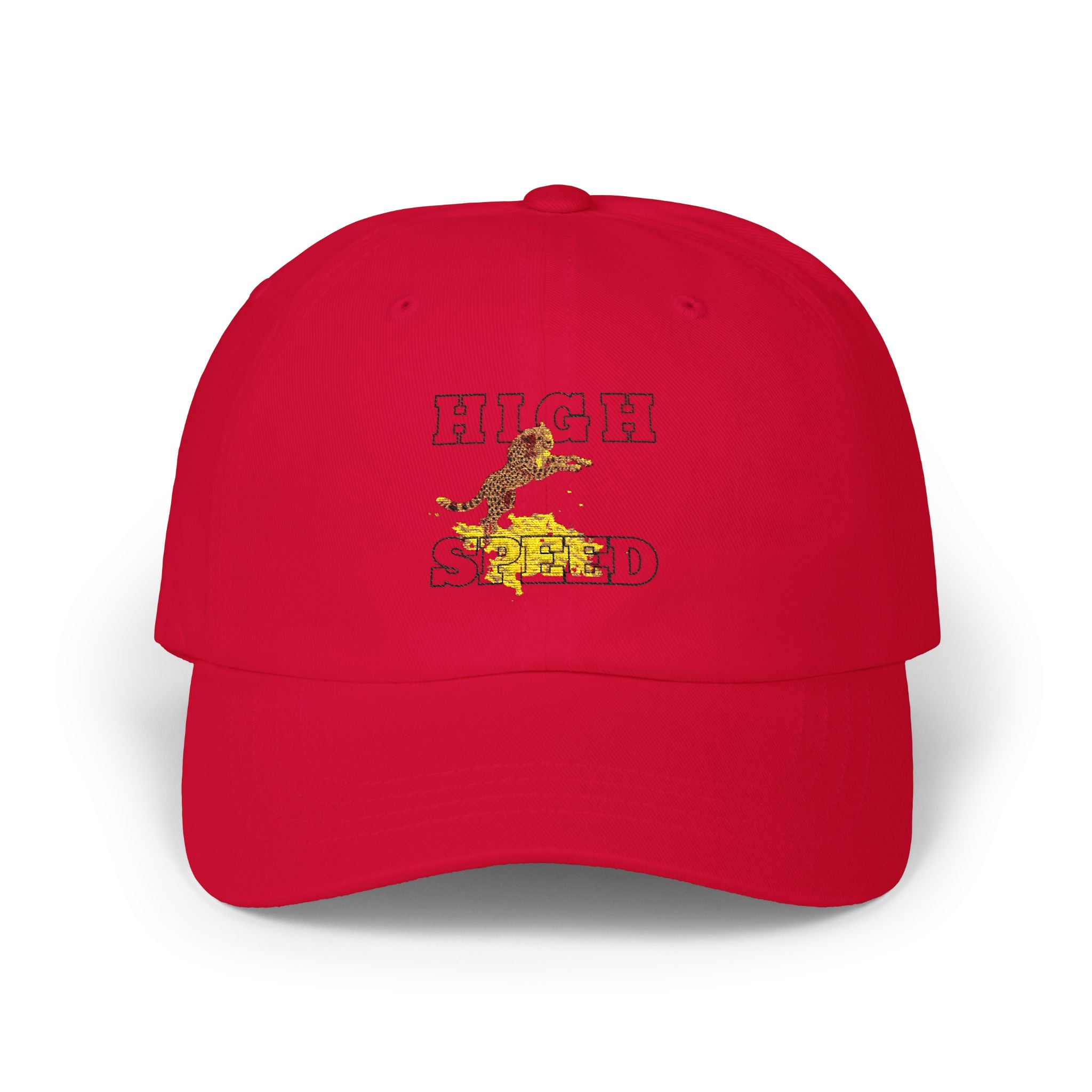 Dad Cap — 'High Speed' Skateboarding Dog Embroidered Hat