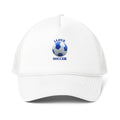 Soccer Trucker Cap — "I Love Soccer" Foam Mesh-Back Hat