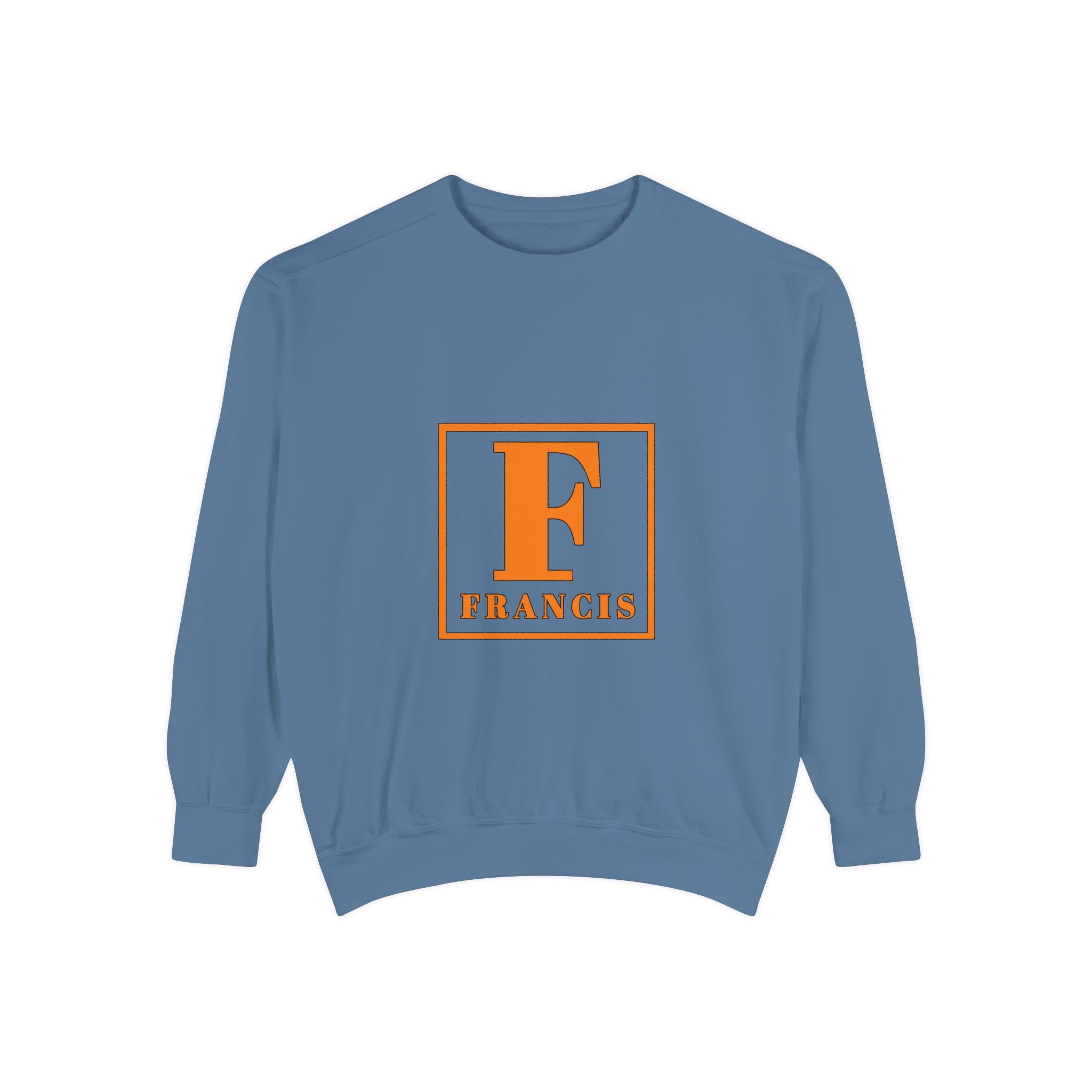 Francis Initial Sweatshirt — Vintage Block Monogram Crewneck