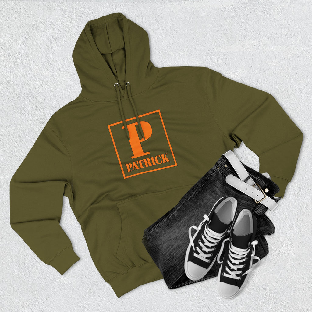 Patrick Monogram Hoodie — Personalized Initial P Letter Pullover