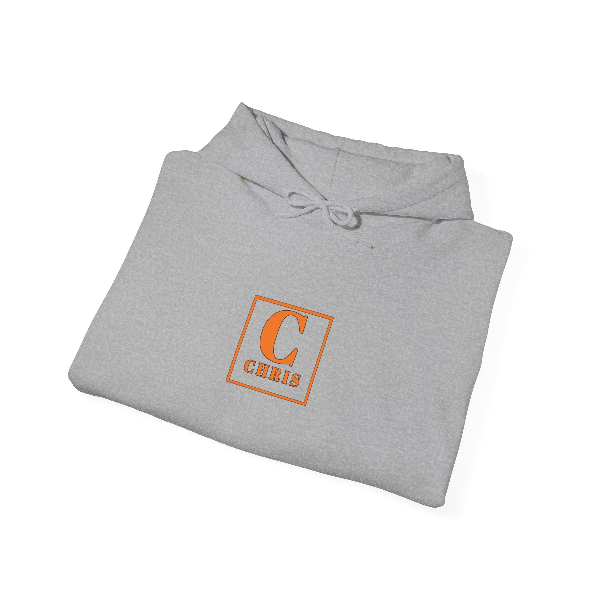 Initial C Monogram Hoodie — Personalized ‘C’ Chest Logo Pullover