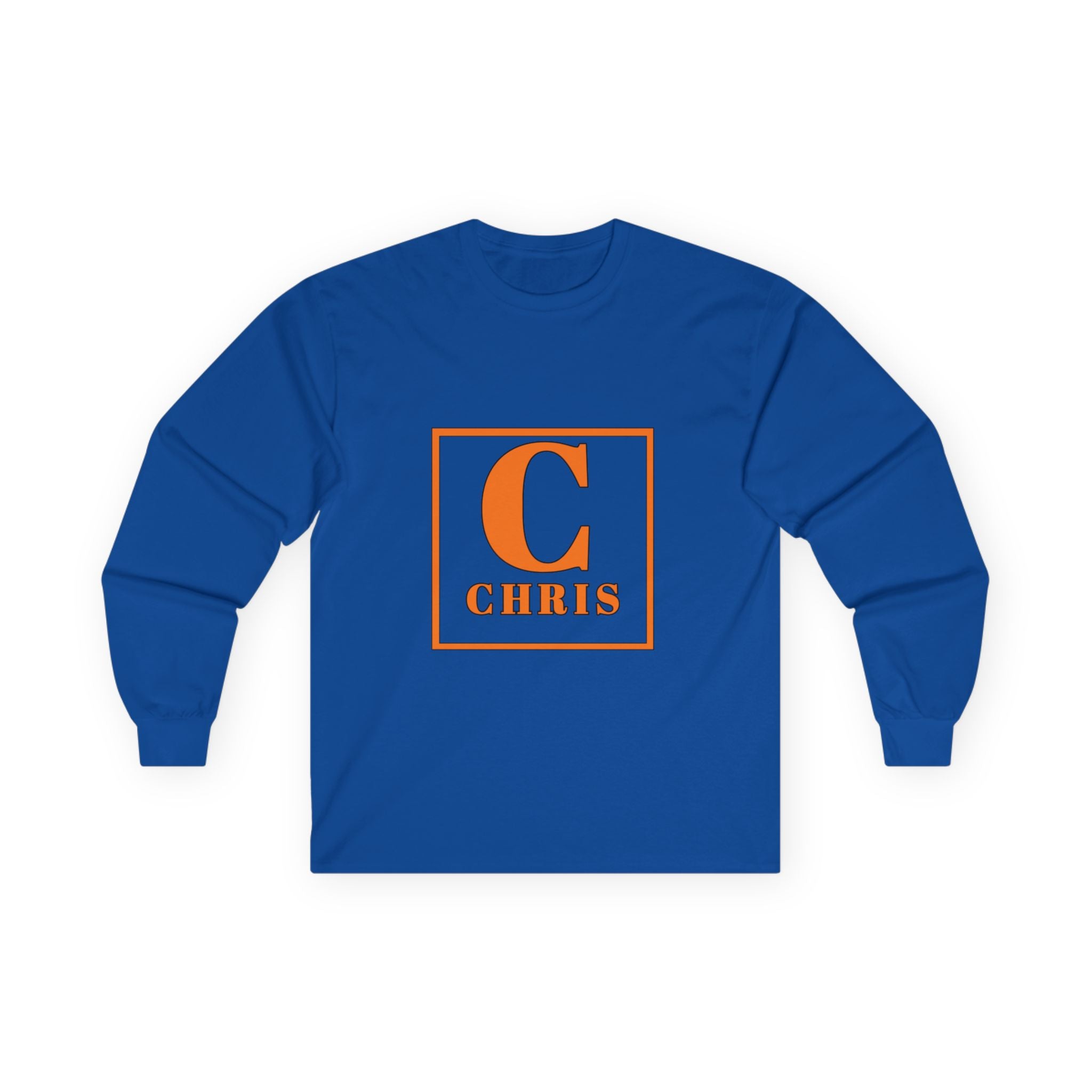 Monogram 'C' Chris Long Sleeve Tee — Personalized Initial Shirt
