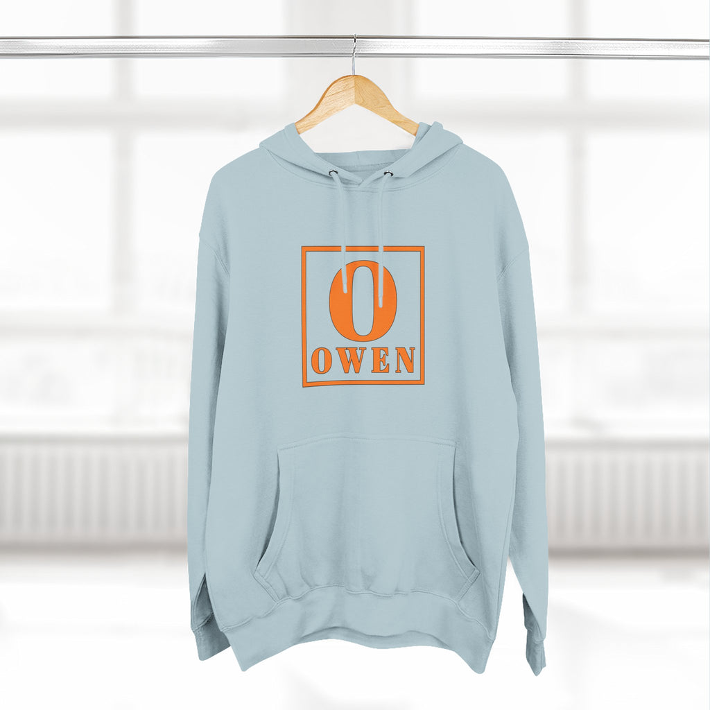 Personalized Initial Hoodie — 'O' Owen Monogram Fleece Hoodie