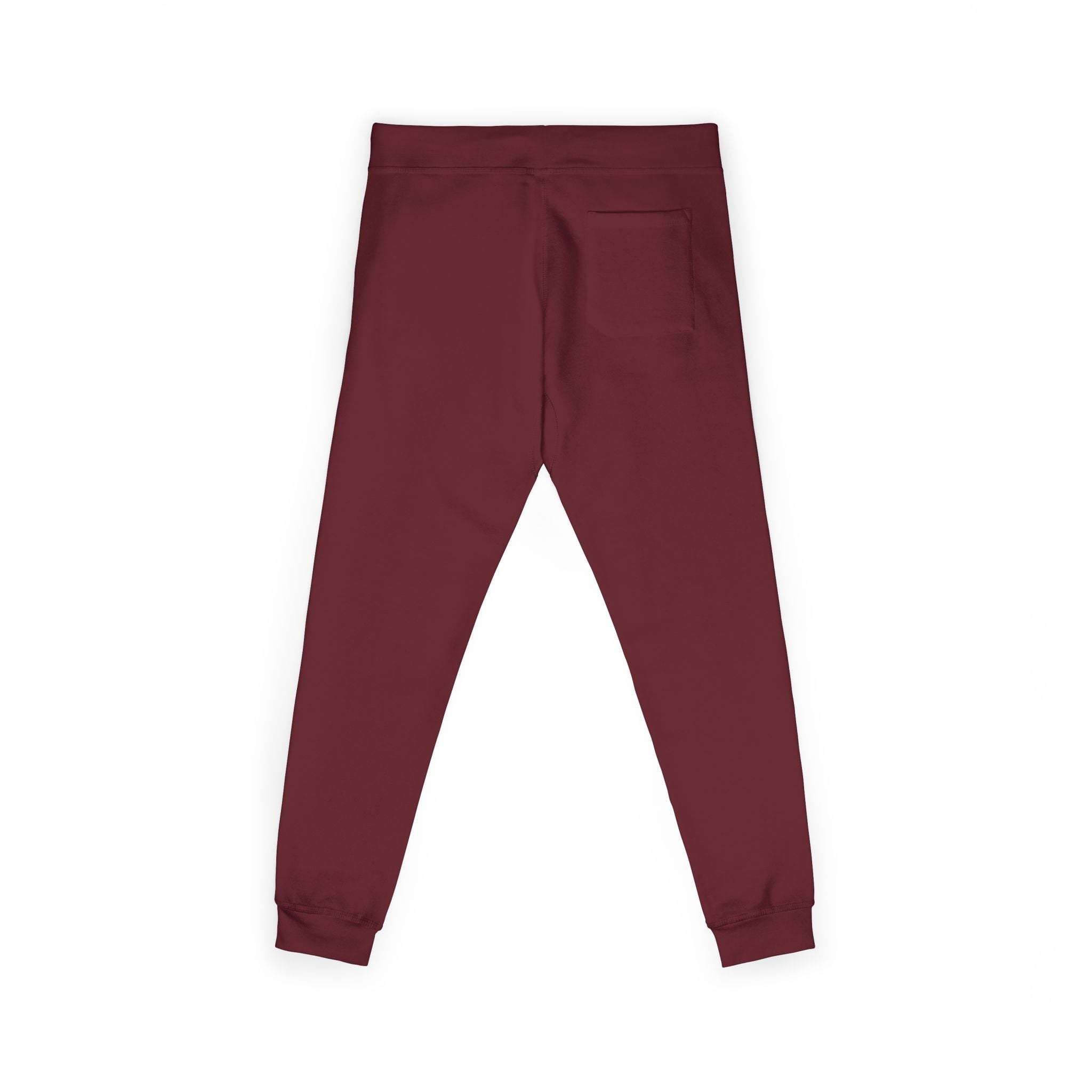 Embroidered Minimal Logo Fleece Sweatpants — Cozy Casual Lounge Joggers