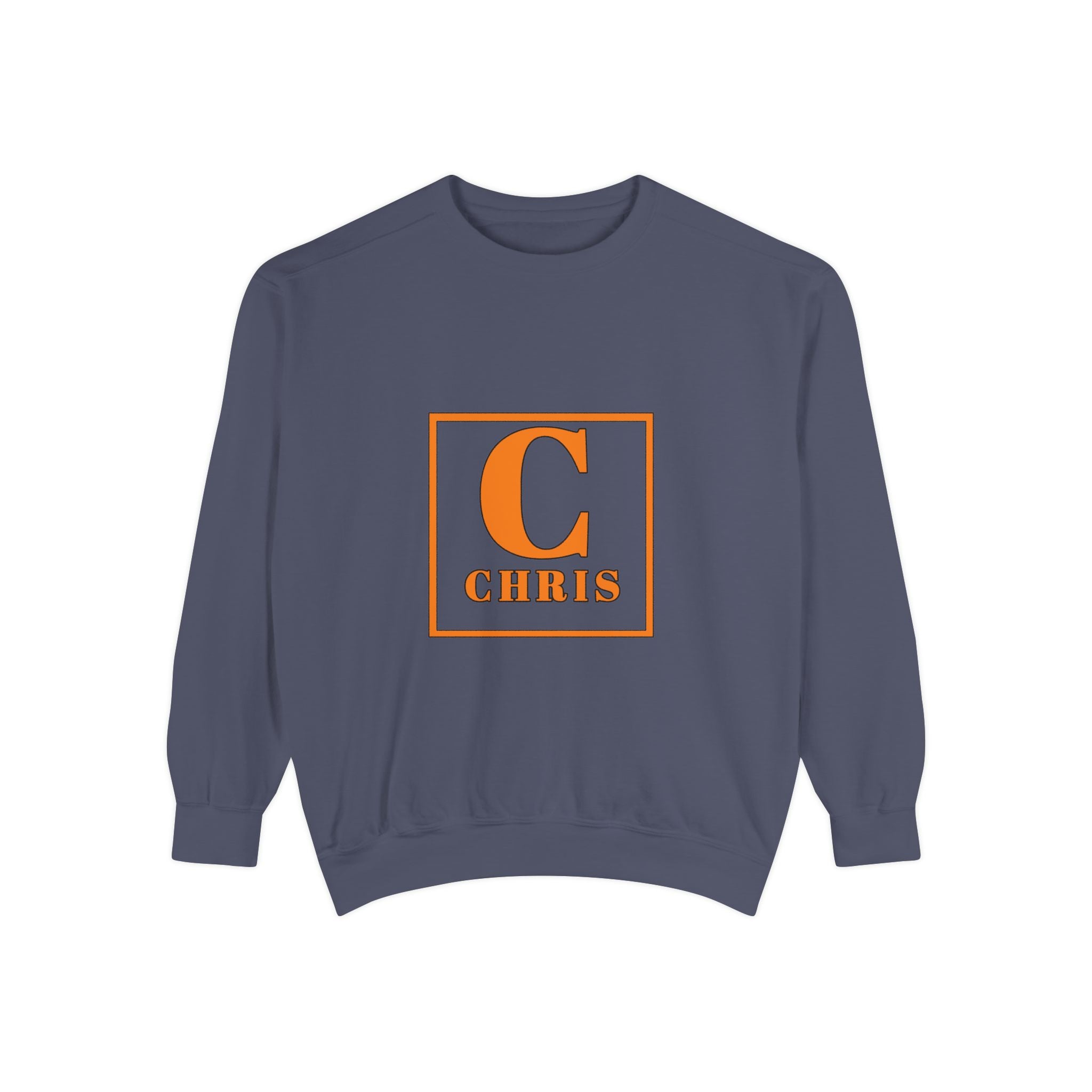 Personalized 'C' Initial Sweatshirt — Chris Monogram Crewneck