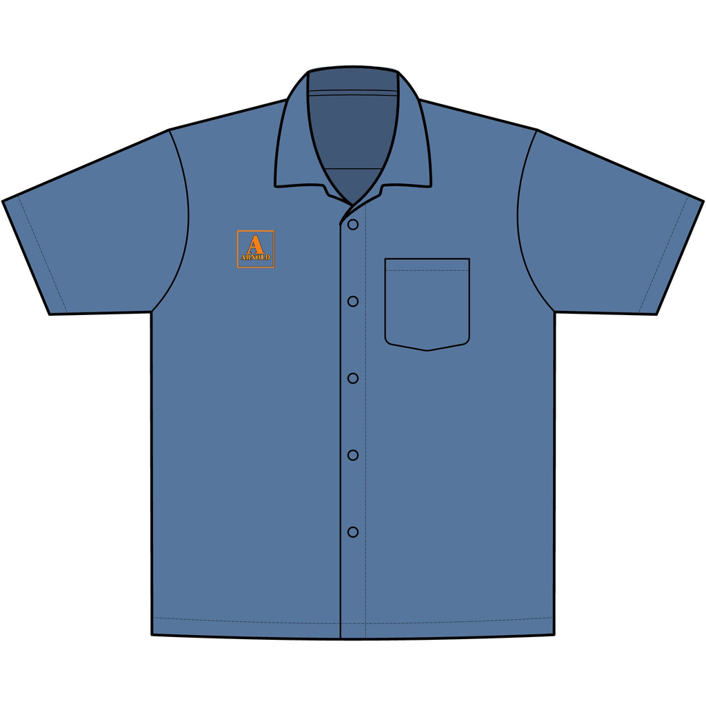 Easy Care Camp Shirt — Low-Maintenance Short-Sleeve Camp Collar Shirt