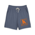 Kelvin Monogram Sweat Shorts — Lightweight Garment-Dyed Fleece