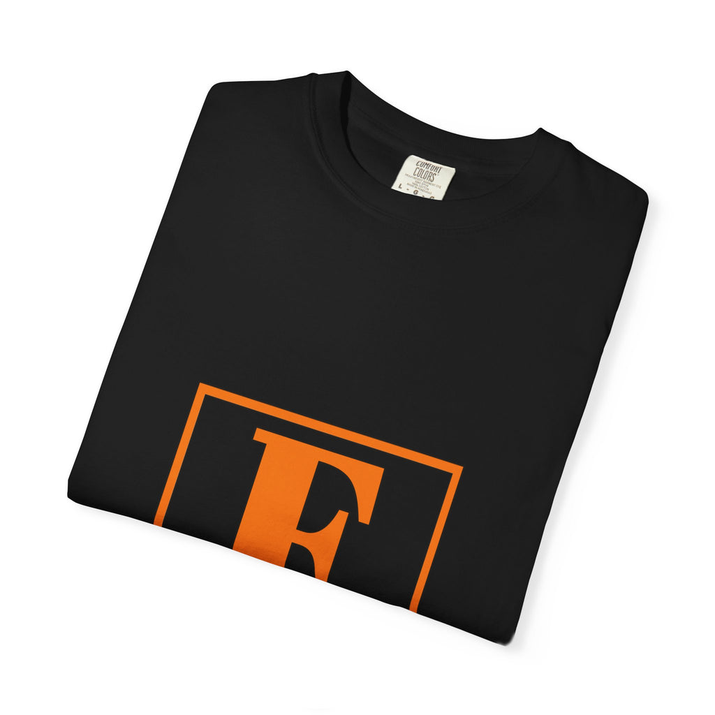 Frank Monogram T-Shirt — Classic Block Letter Initial Tee