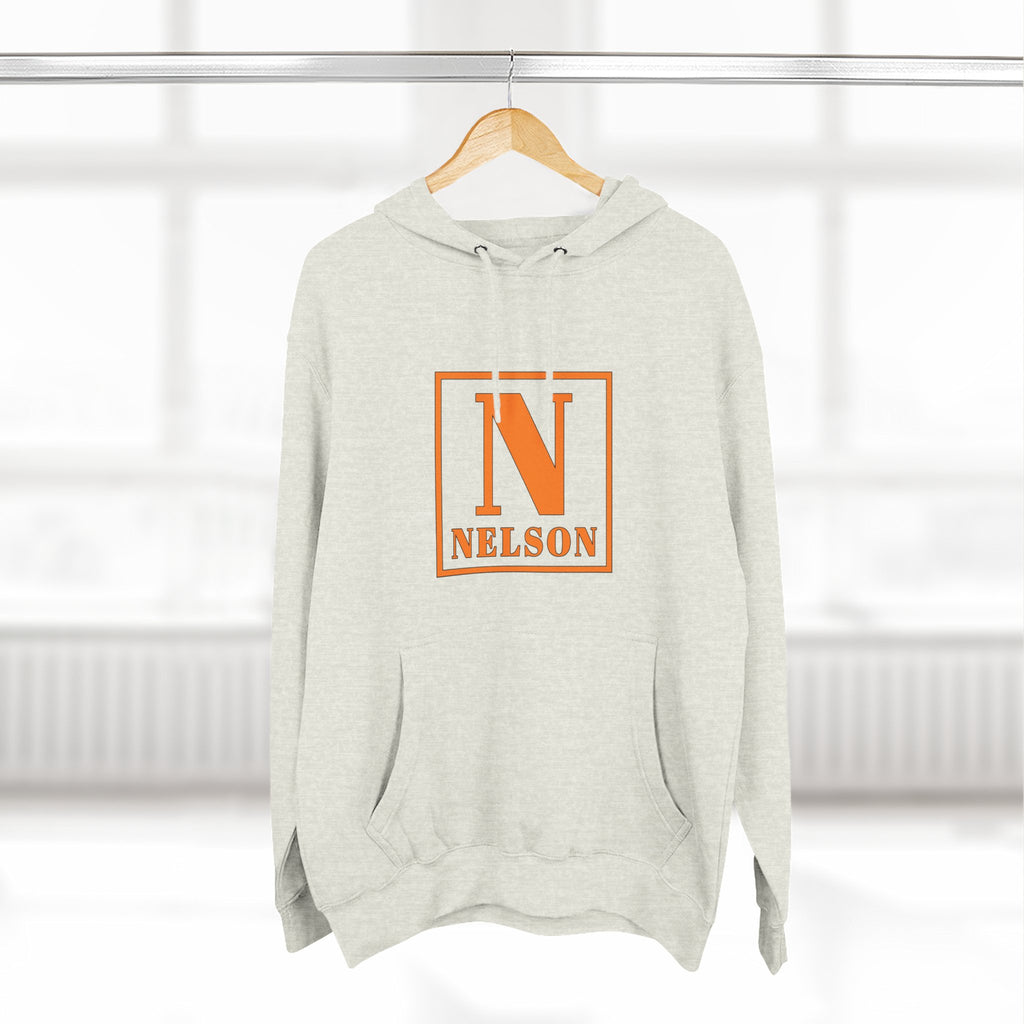 Three-Panel Fleece Hoodie