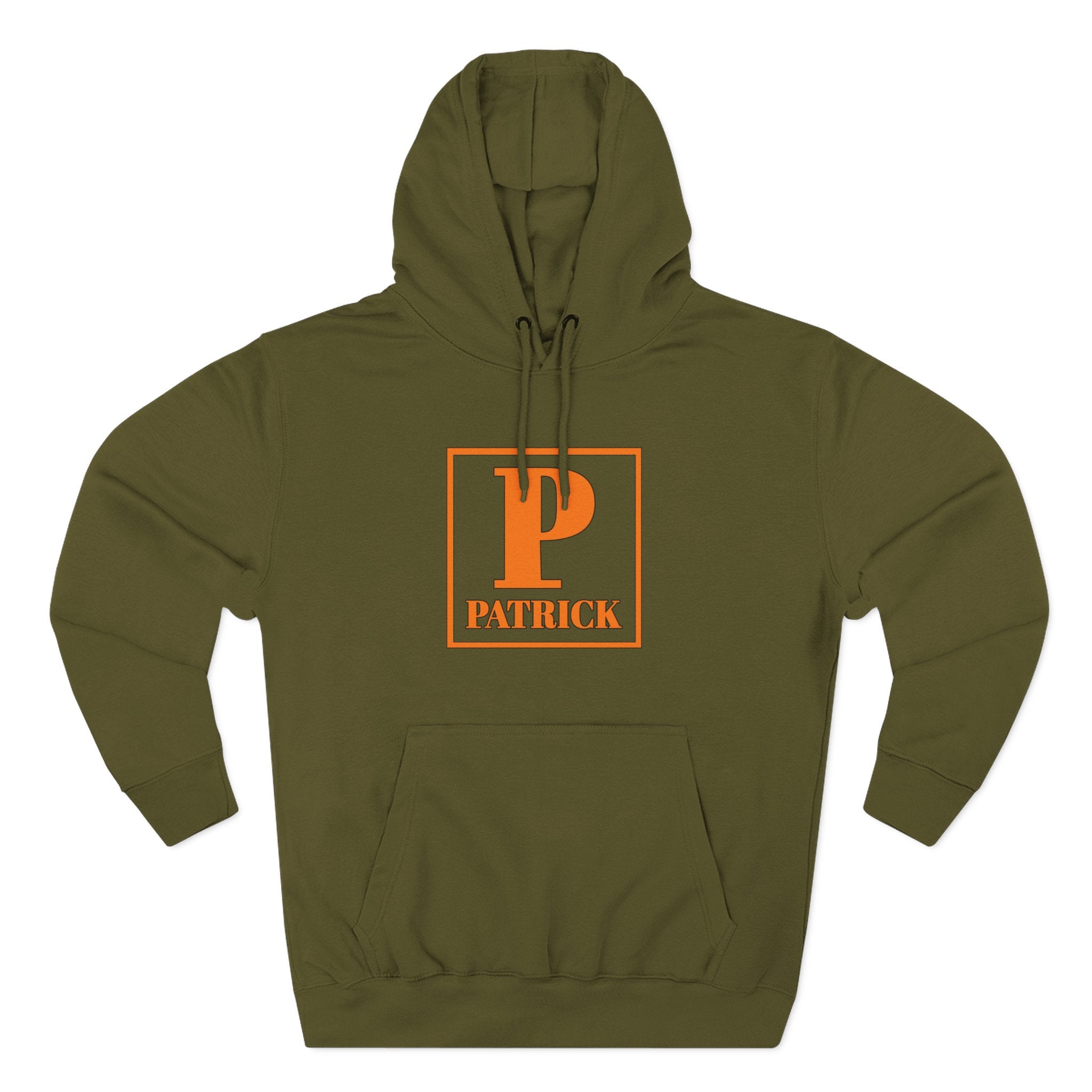 Patrick Monogram Hoodie — Personalized Initial P Letter Pullover
