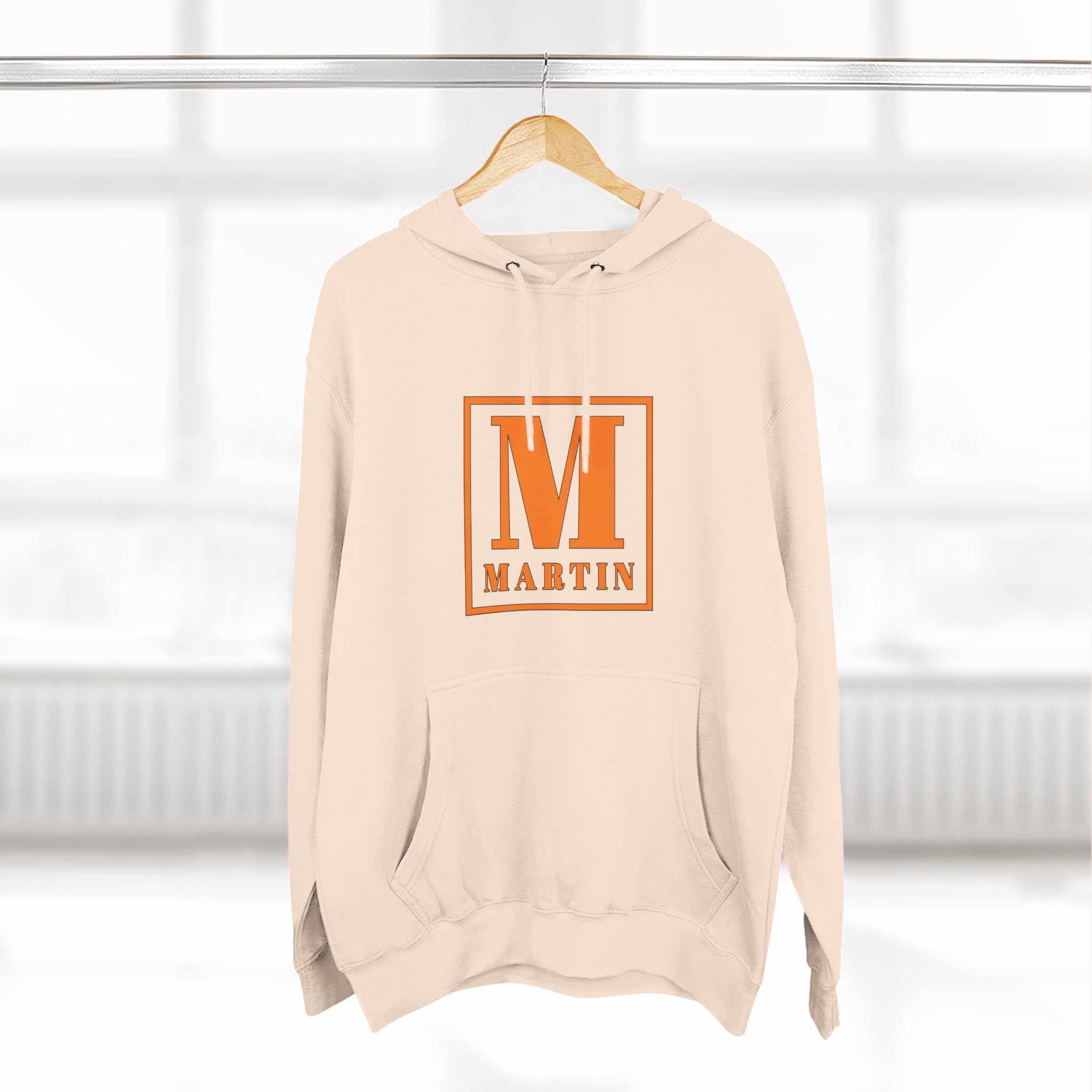 Monogram 'M Martin' Hoodie — Personalized Initial Pullover