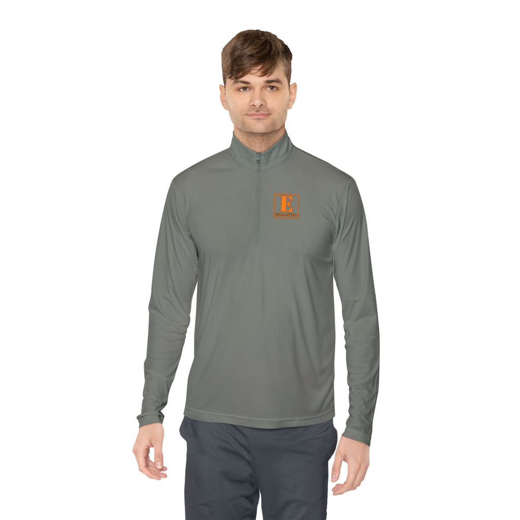 Ember Block E Quarter-Zip Pullover