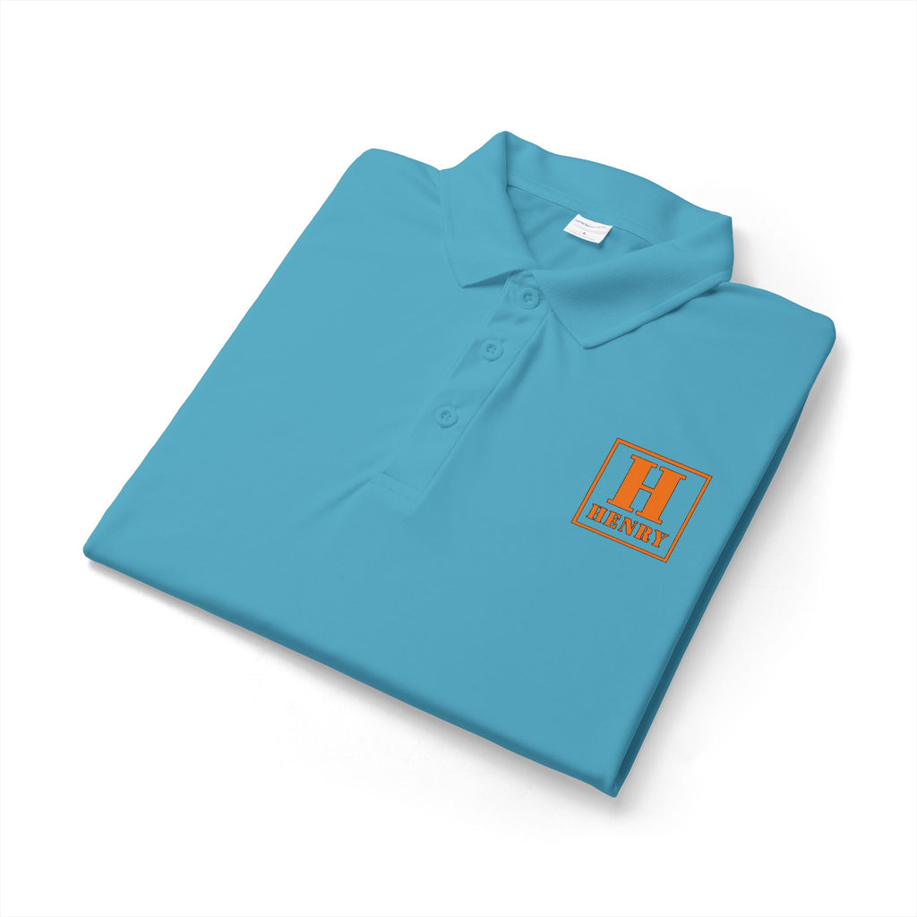 Embroidered 'H' Logo Corporate Polo — Performance Sport Shirt