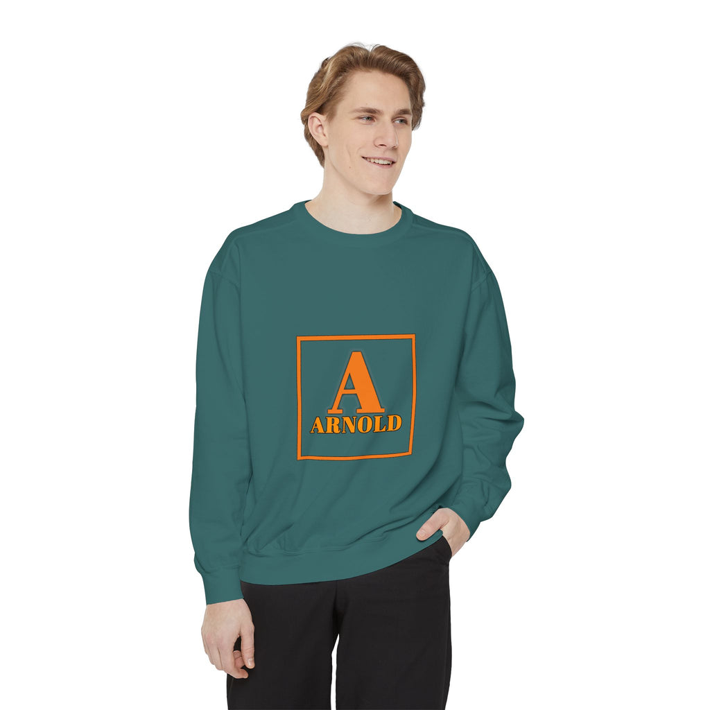 Arnold Monogram Sweatshirt — Personalized Initial A Crewneck