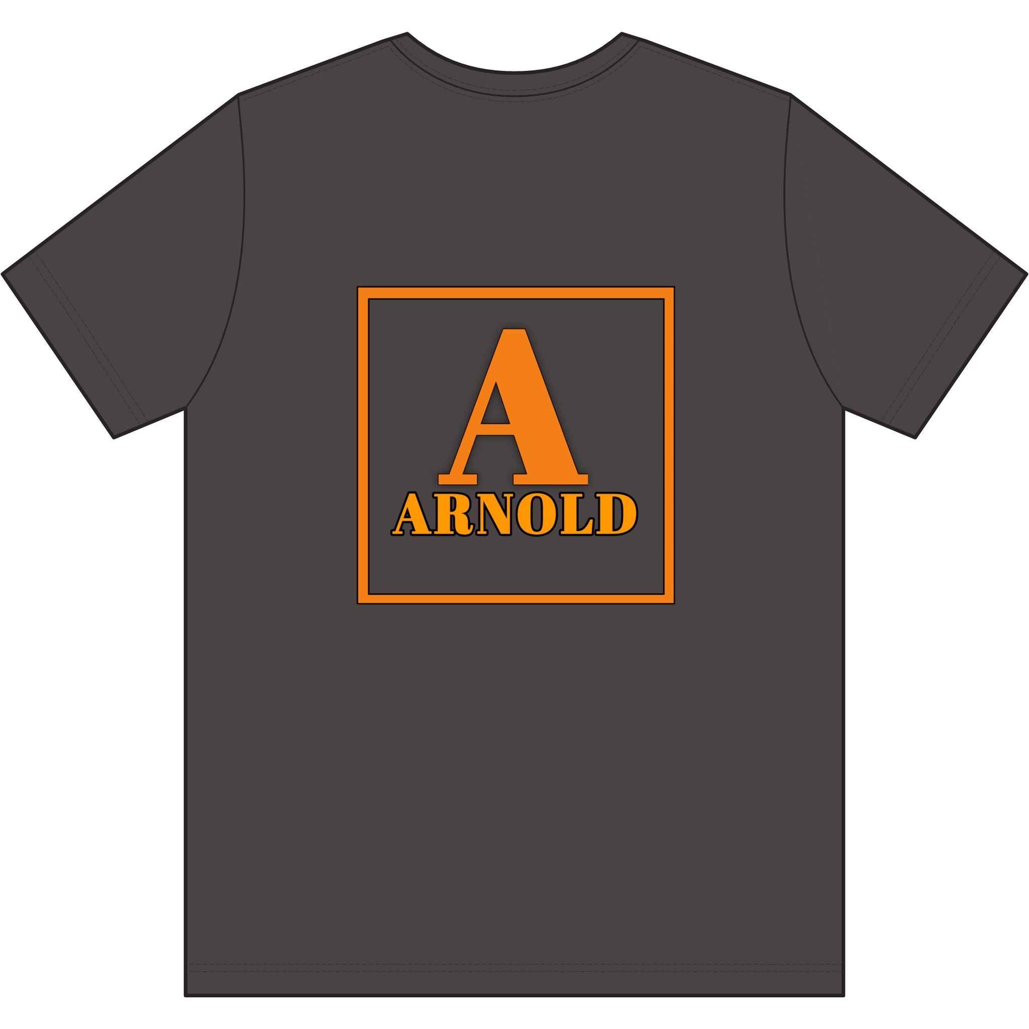 Arnold Monogram T-Shirt — Personalized Initial A Tee