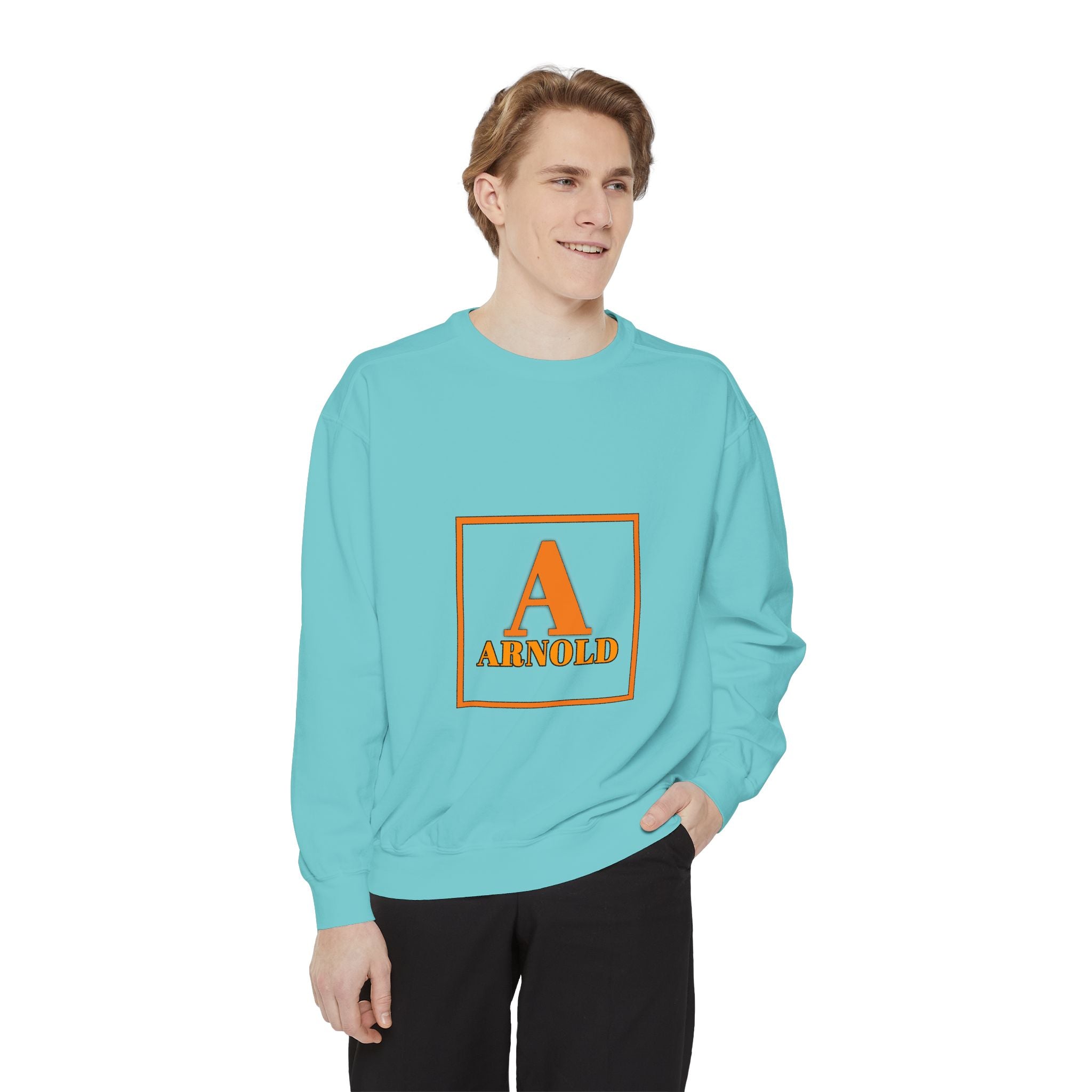 Arnold Monogram Sweatshirt — Personalized Initial A Crewneck