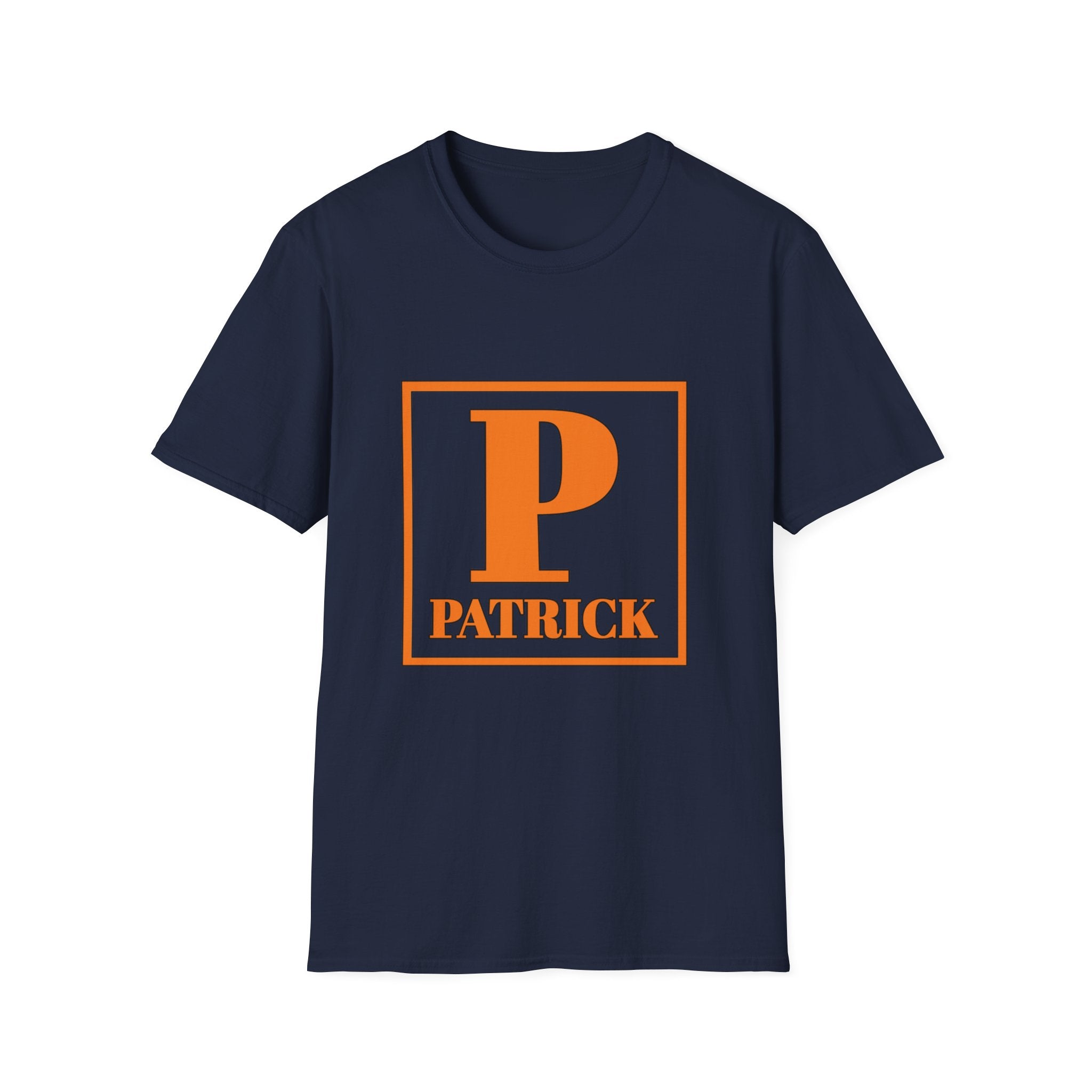 Personalized Initial 'P' T-Shirt – Bold Monogram Patrick Tee