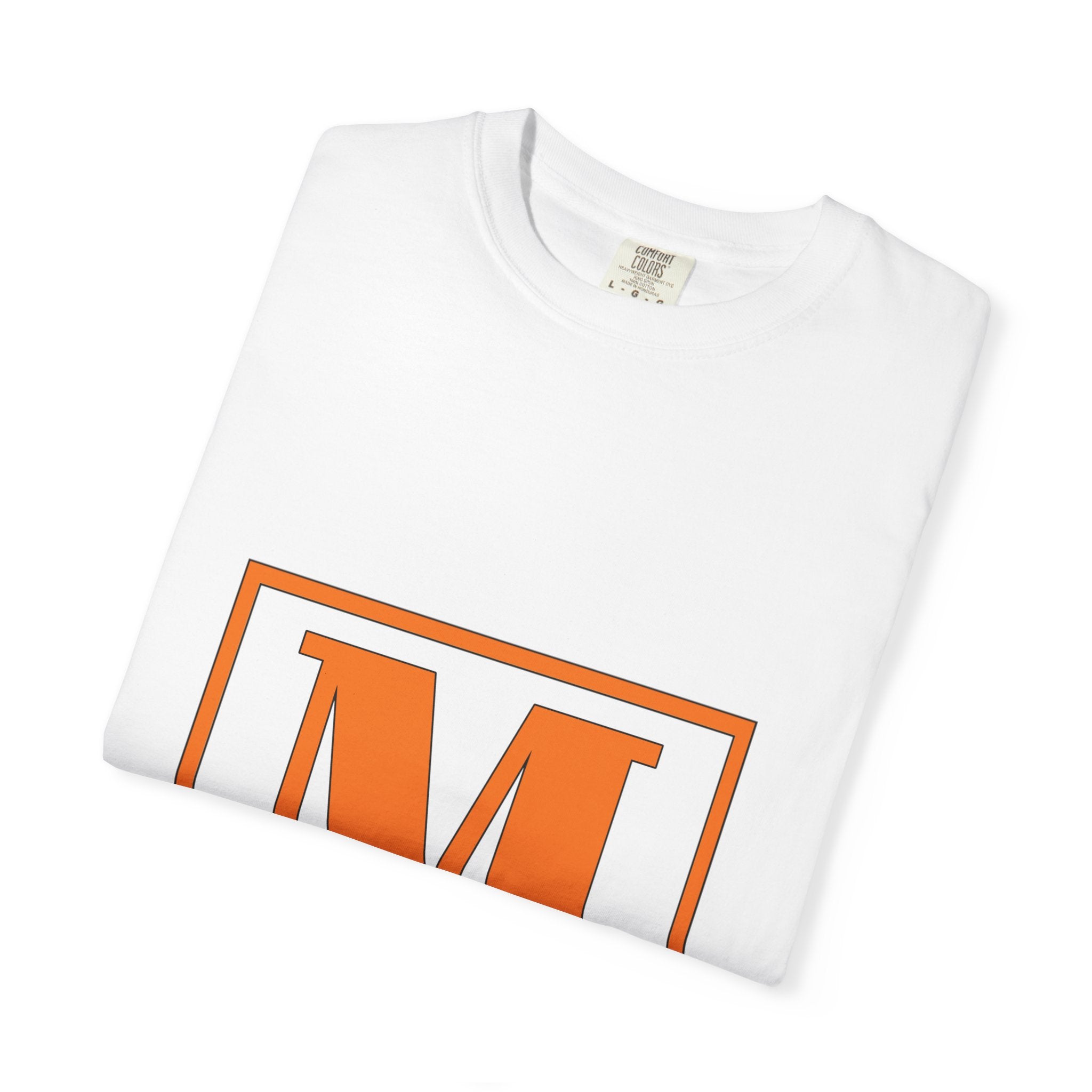 Martin Monogram T-Shirt — Personalized Initial 'M' Block Logo Tee