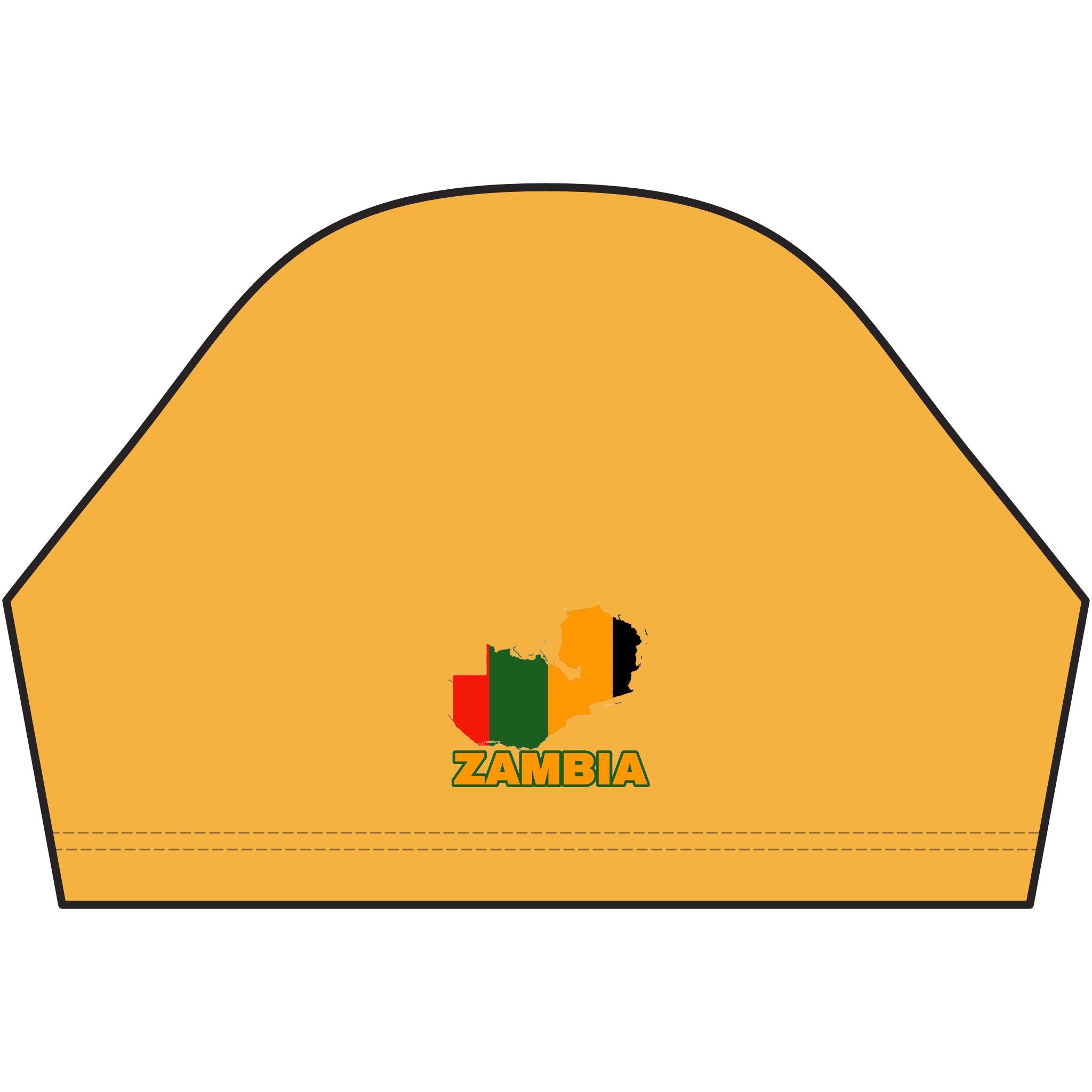 Zambia Map Flag T-Shirt — Patriotic Zambia Pride Tee