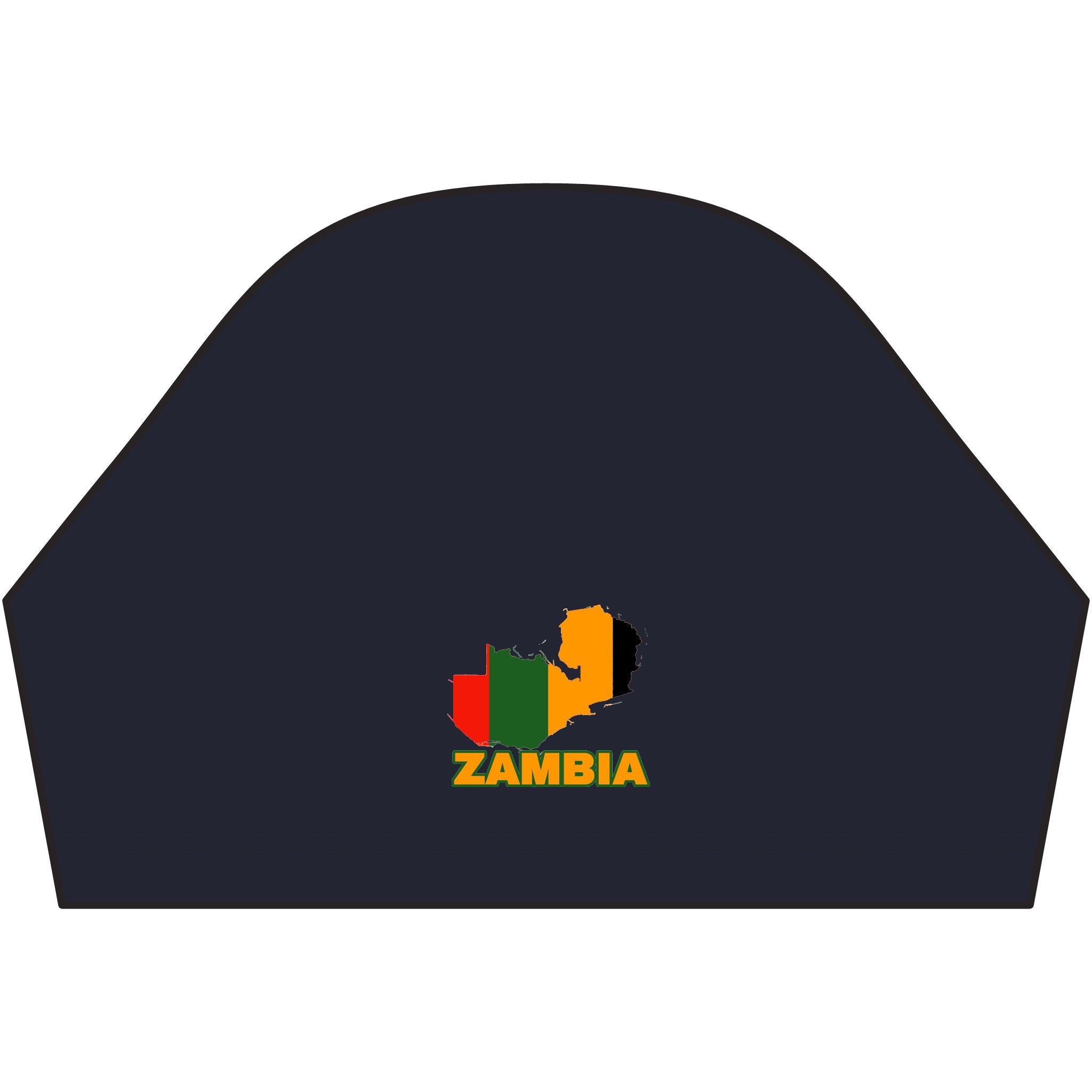 Zambia Map Flag T-Shirt — Patriotic Zambia Pride Tee