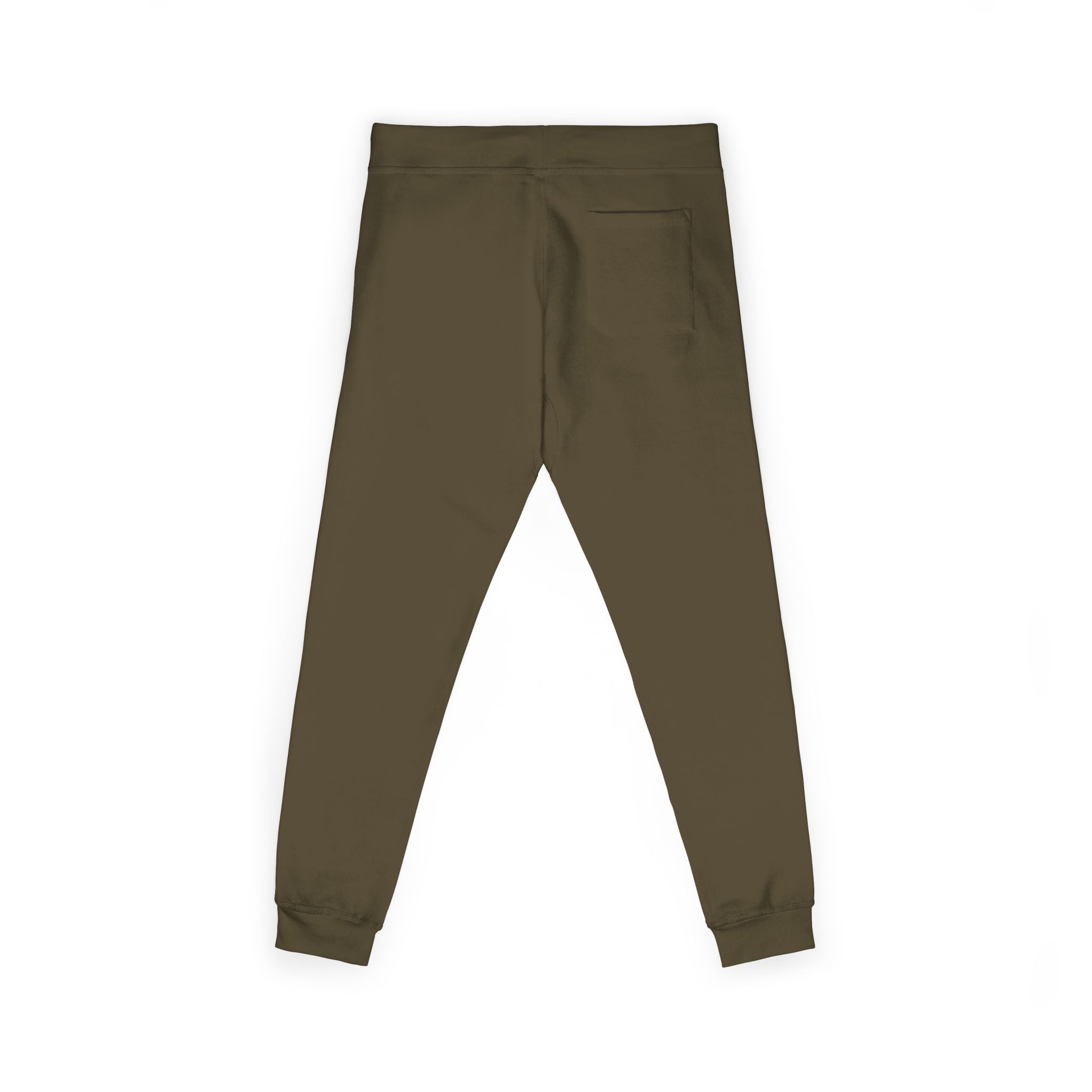 Embroidered Minimal Logo Fleece Sweatpants — Cozy Casual Lounge Joggers