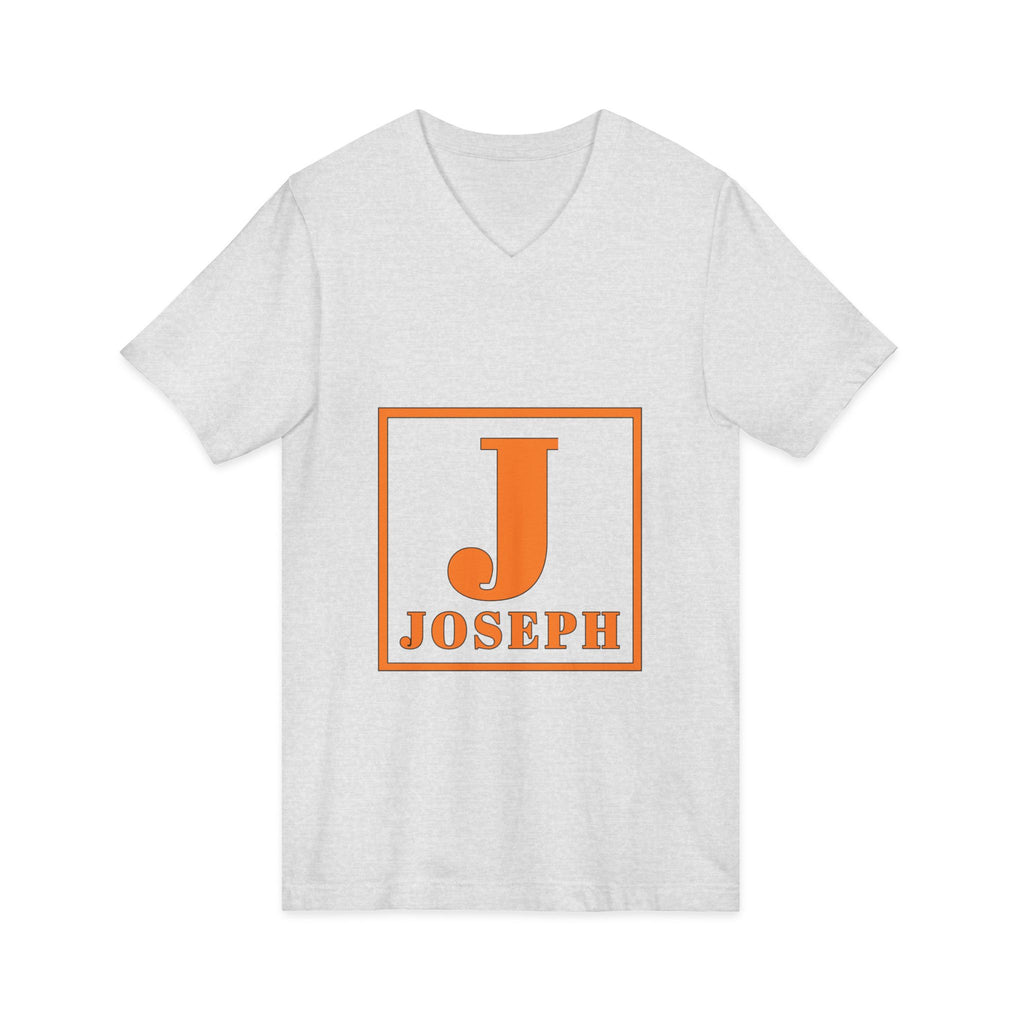 Unisex Jersey Short Sleeve V-Neck Tee