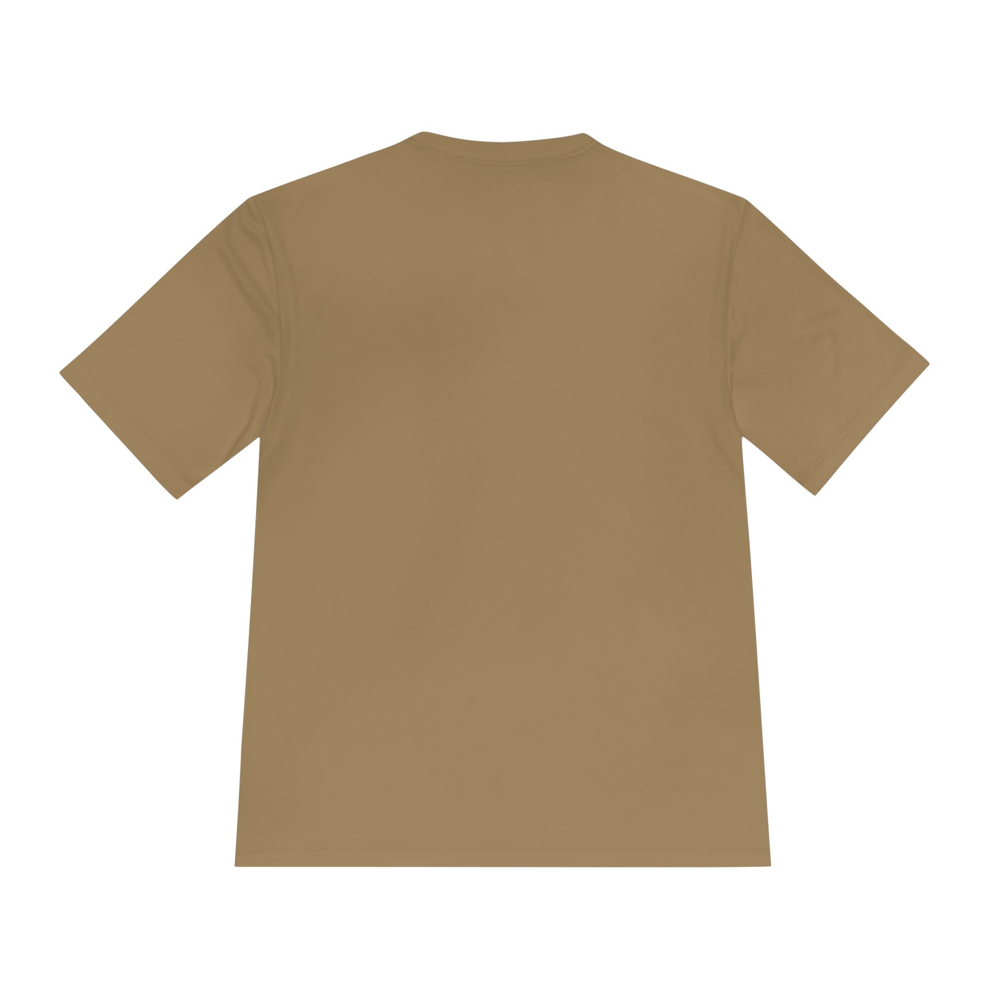Francis Initial Tee — Orange Block Monogram Moisture-Wicking Shirt