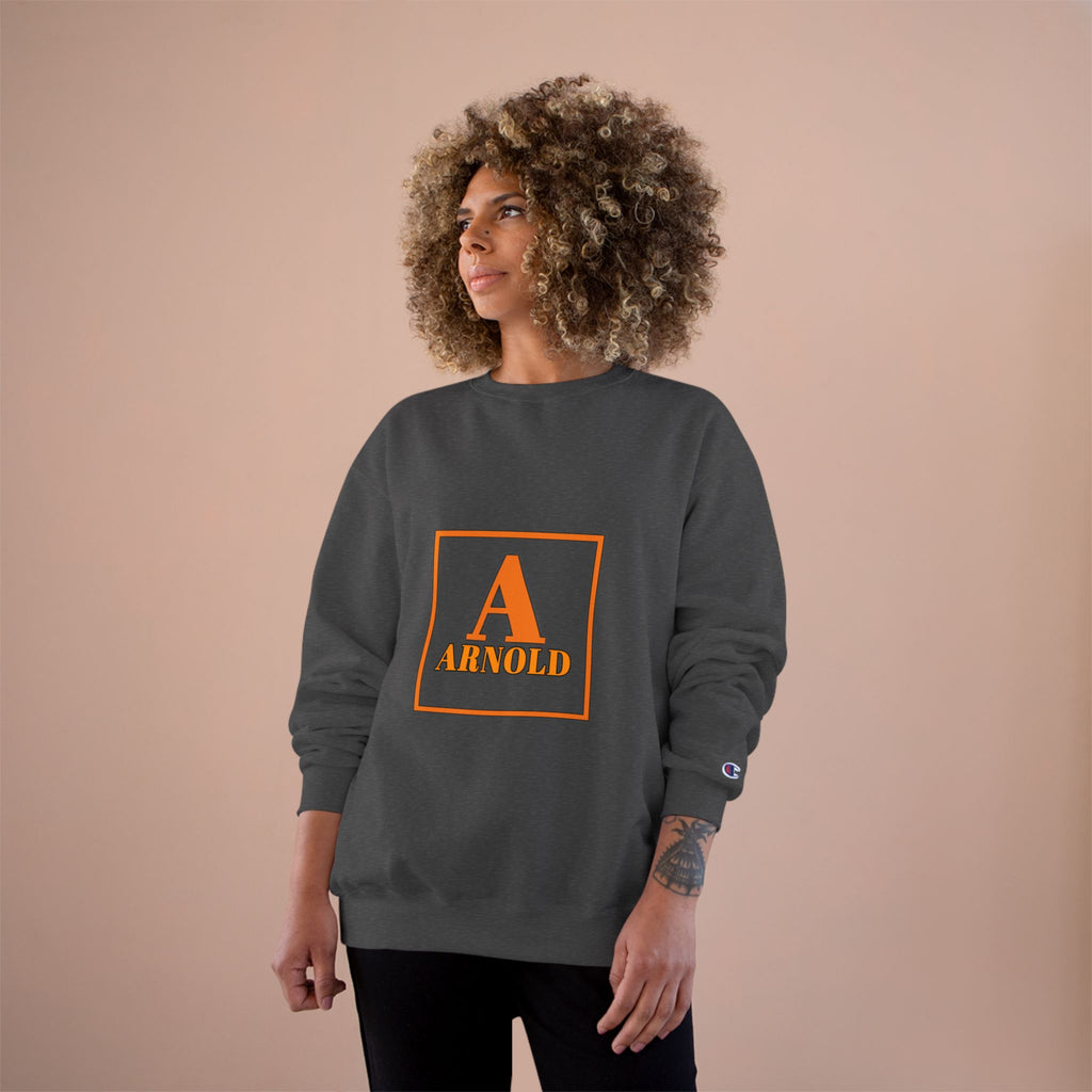 Arnold Letterman Sweatshirt – Personalized A Monogram Champion Crewneck