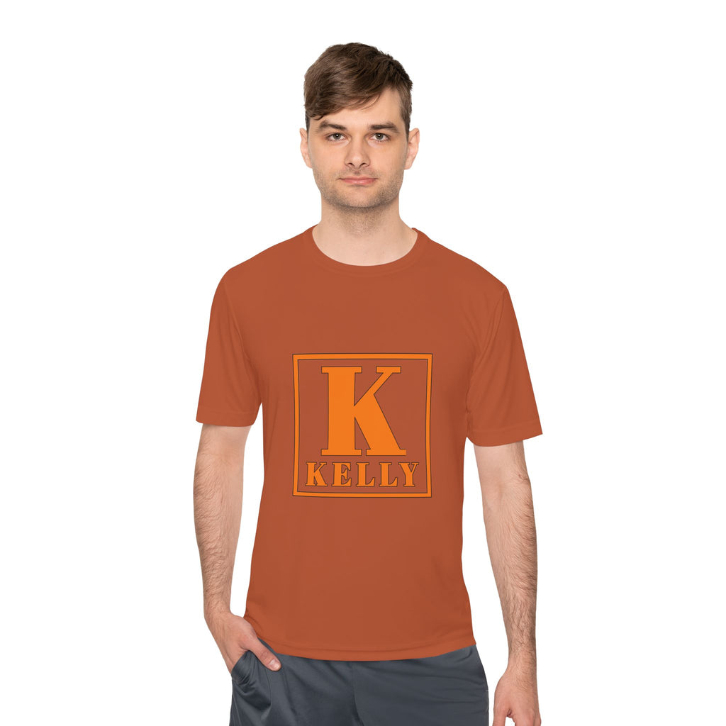 Kelly Block Initials Performance Tee
